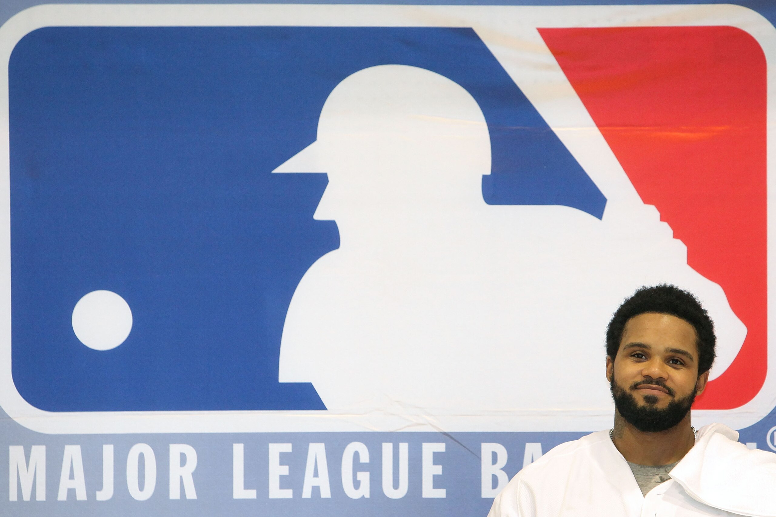 TOKYO - DECEMBER 15: Prince Fielder of the Milwaukee Brewers visits Minamisuna Junior High School as part of the Major League Baseball (MLB) International Ambassador program to promote the game of baseball on December 15, 2010 in Tokyo, Japan. (Photo by TOKYO - DECEMBER 15: Prince Fielder of the Milwaukee Brewers visits Minamisuna Junior High School as part of the Major League Baseball (MLB) International Ambassador program to promote the game of baseball on December 15, 2010 in Tokyo, Japan. (Photo by
