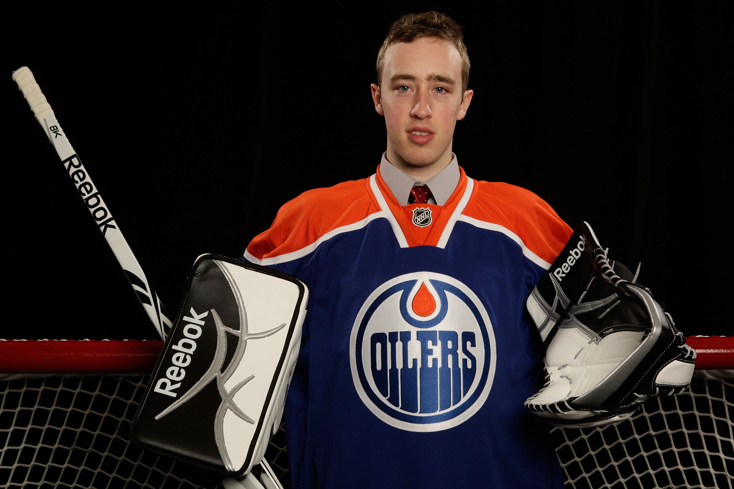 MONTREAL, QC - JUNE 27:  Olivier Roy of the Edmonton Oilers poses for a portrait during the 2009 NHL Entry Draft at the Bell Centre on June 27, 2009 in Montreal, Quebec, Canada.  (Photo by Jamie Squire/Getty Images)