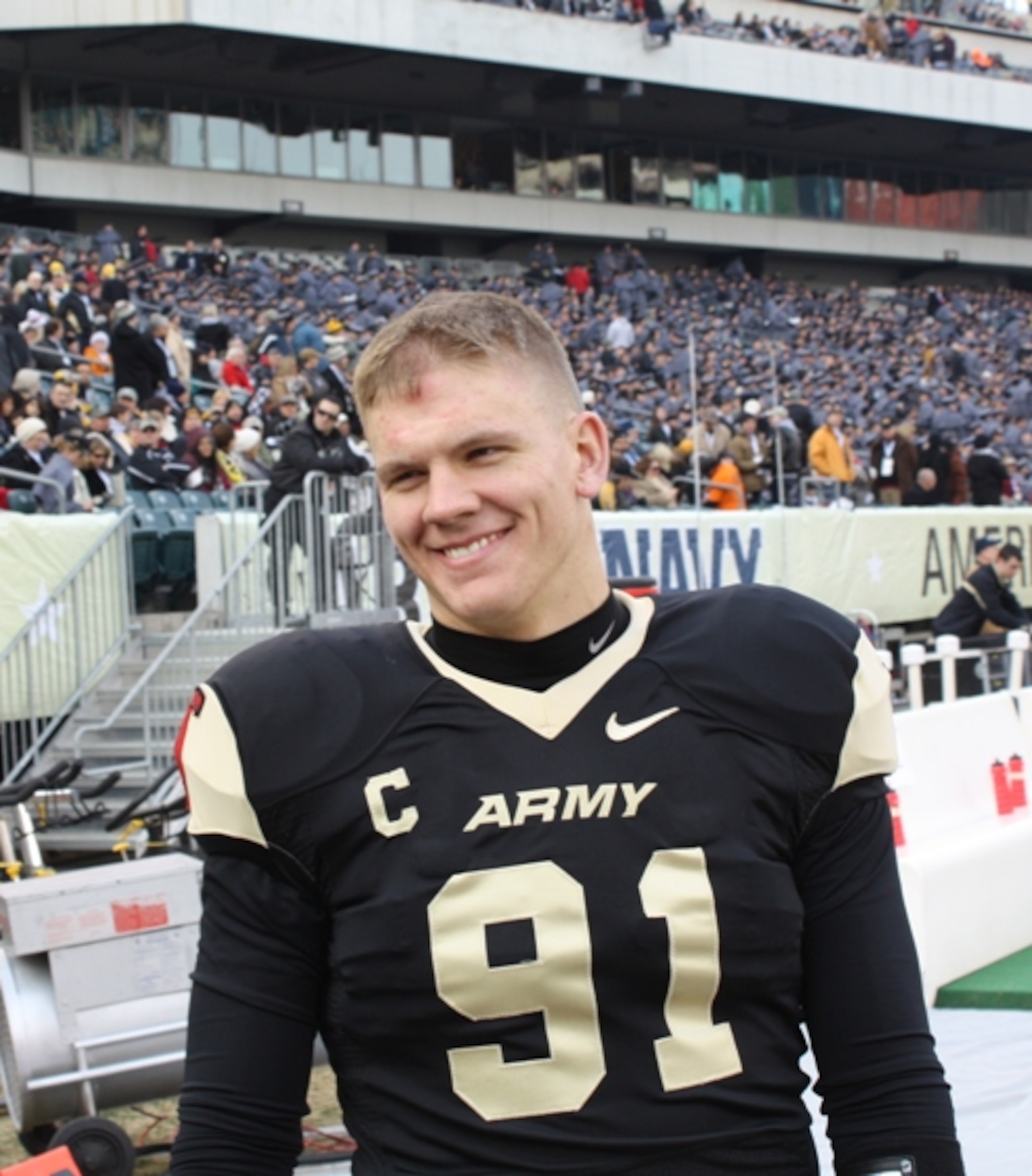 West point CoCaptain Carson Homme