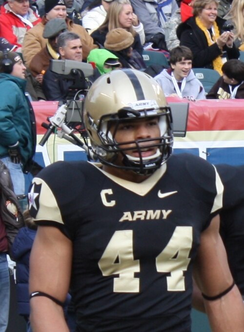 Army CoCaptain Josh McNary