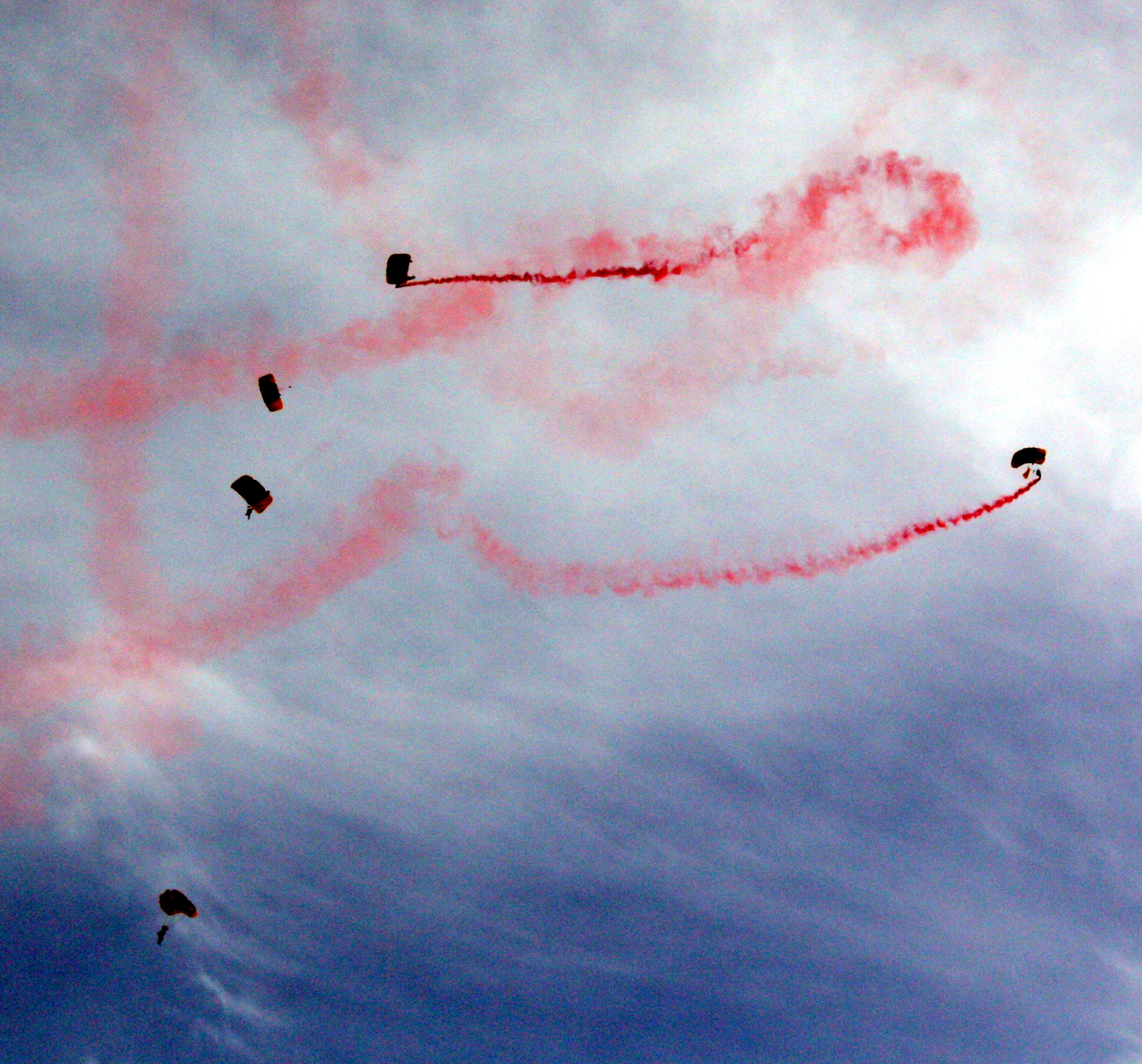 Parachute Flight Plan into Stadium