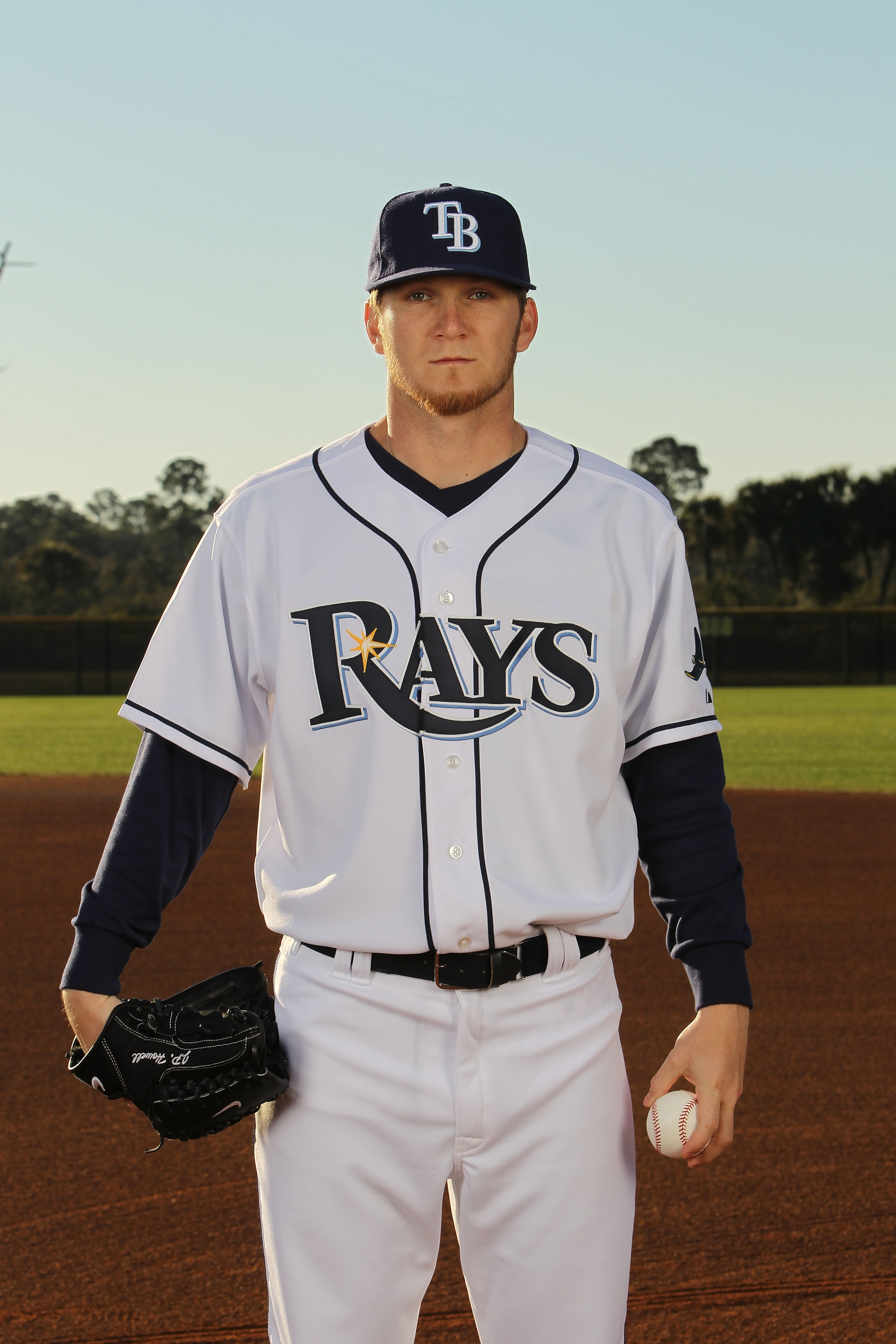 PORT CHARLOTTE, FL - FEBRUARY 26:  J.P. Howell #39 of the Tampa Bay Rays poses for a photo during Spring Training Media Photo Day at Charlotte County Sports Park on February 26, 2010 in Port Charlotte, Florida.  (Photo by Nick Laham/Getty Images)