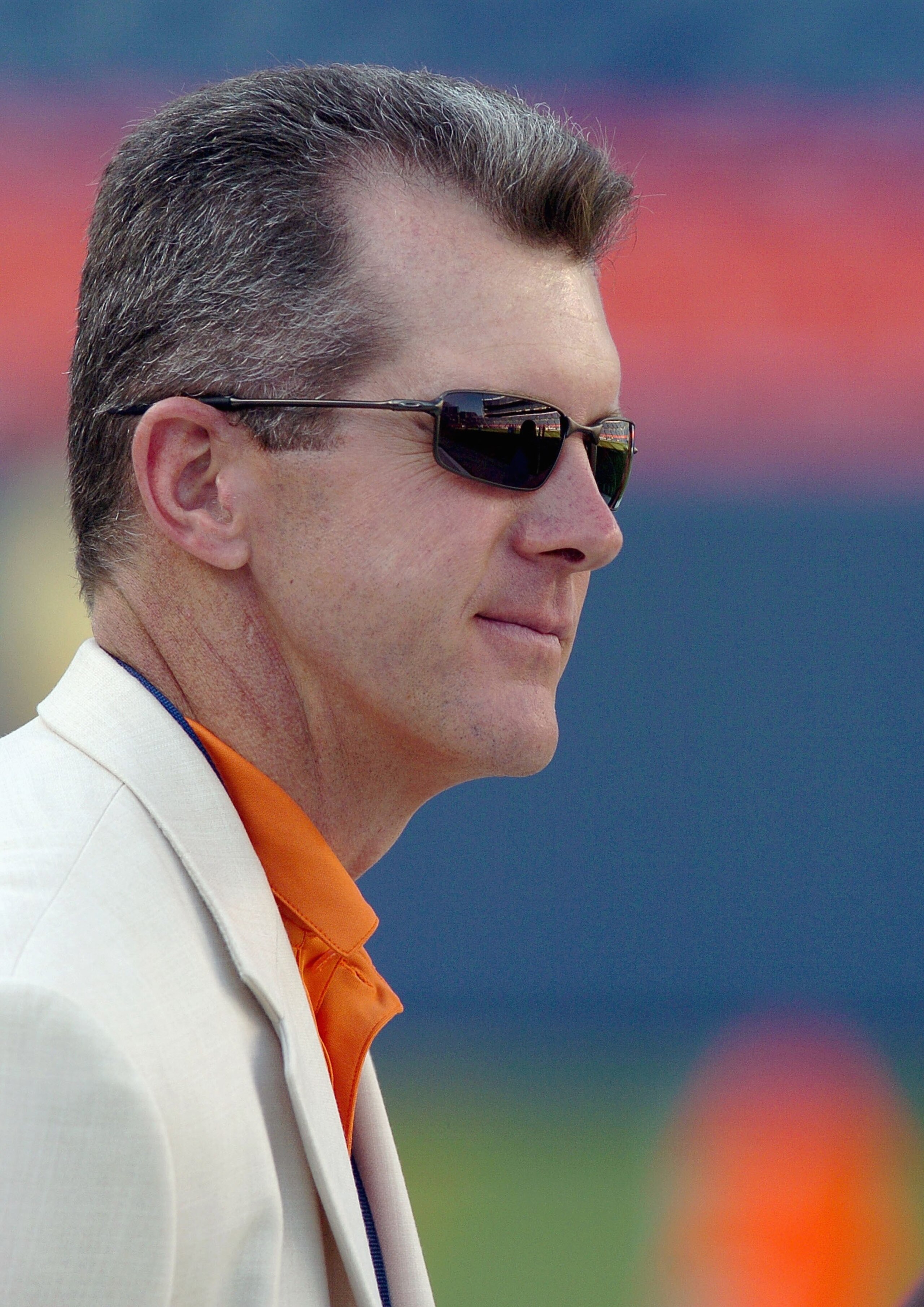 DENVER - AUGUST 25:  General Manager Ted Sundquist of the Denver Broncos looks on from the sidelines before the pre-season football game against the Cleveland Browns on August 25, 2006 at Invesco Field at Mile High in Denver, Colorado.  (Photo by Steve Dy