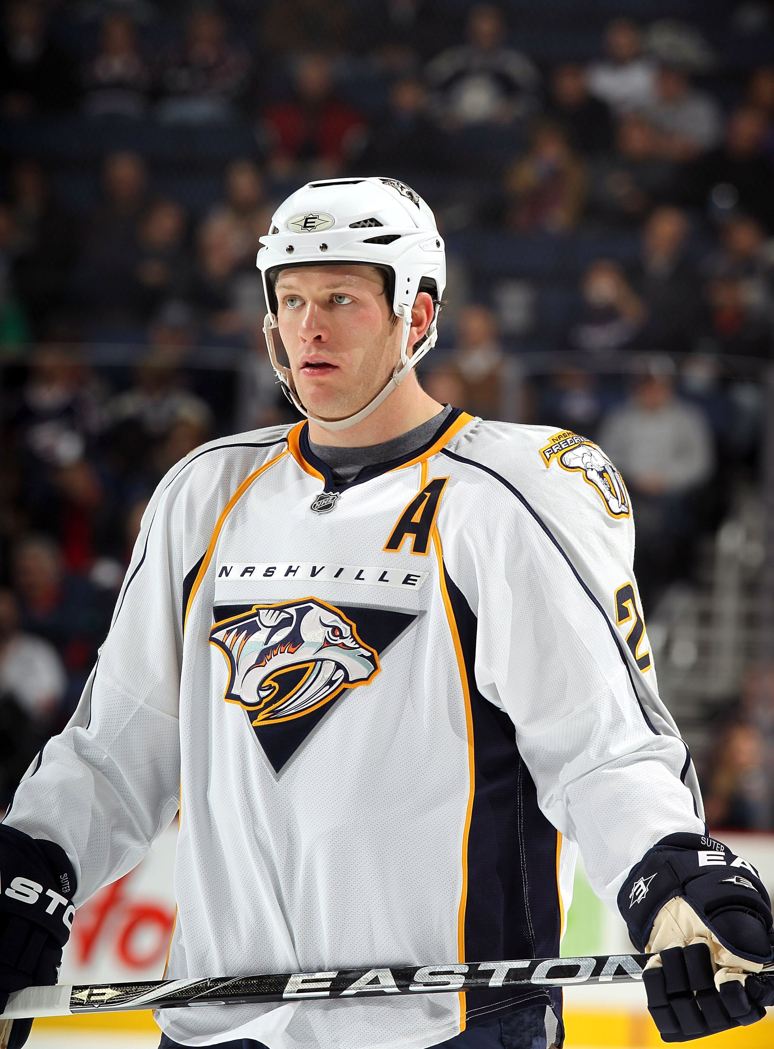 COLUMBUS, OH - DECEMBER 01:  Steve Sullivan #26 of the Nashville Predators skates against the Columbus Blue Jackets at the Nationwide Arena on December 1, 2010 in Columbus, Ohio.  (Photo by Bruce Bennett/Getty Images)