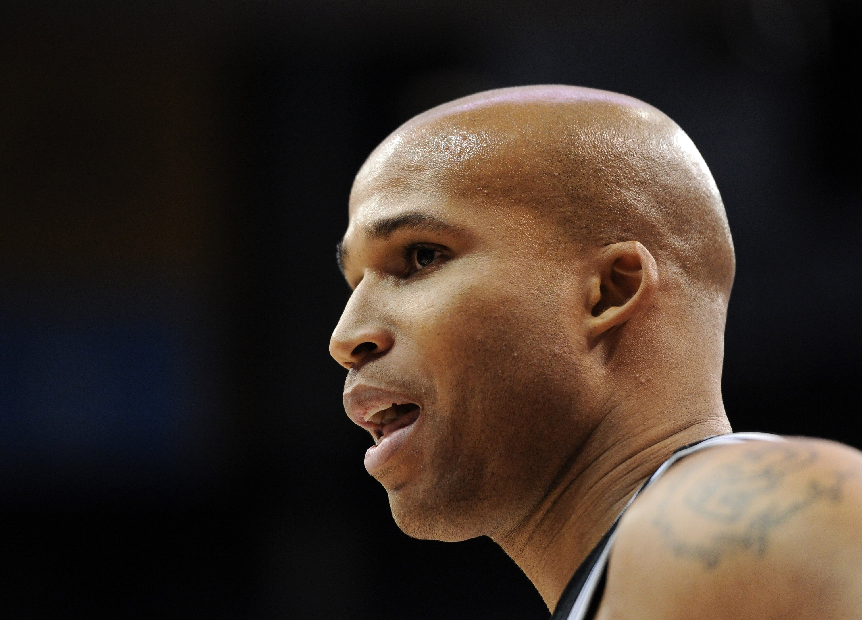 LOS ANGELES, CA - DECEMBER 01:  Portrait of Richard Jefferson #24 of the San Antonio Spurs  during the game against the Los Angeles Clippers at the Staples Center on December 1, 2010 in Los Angeles, California.  NOTE TO USER: User expressly acknowledges a