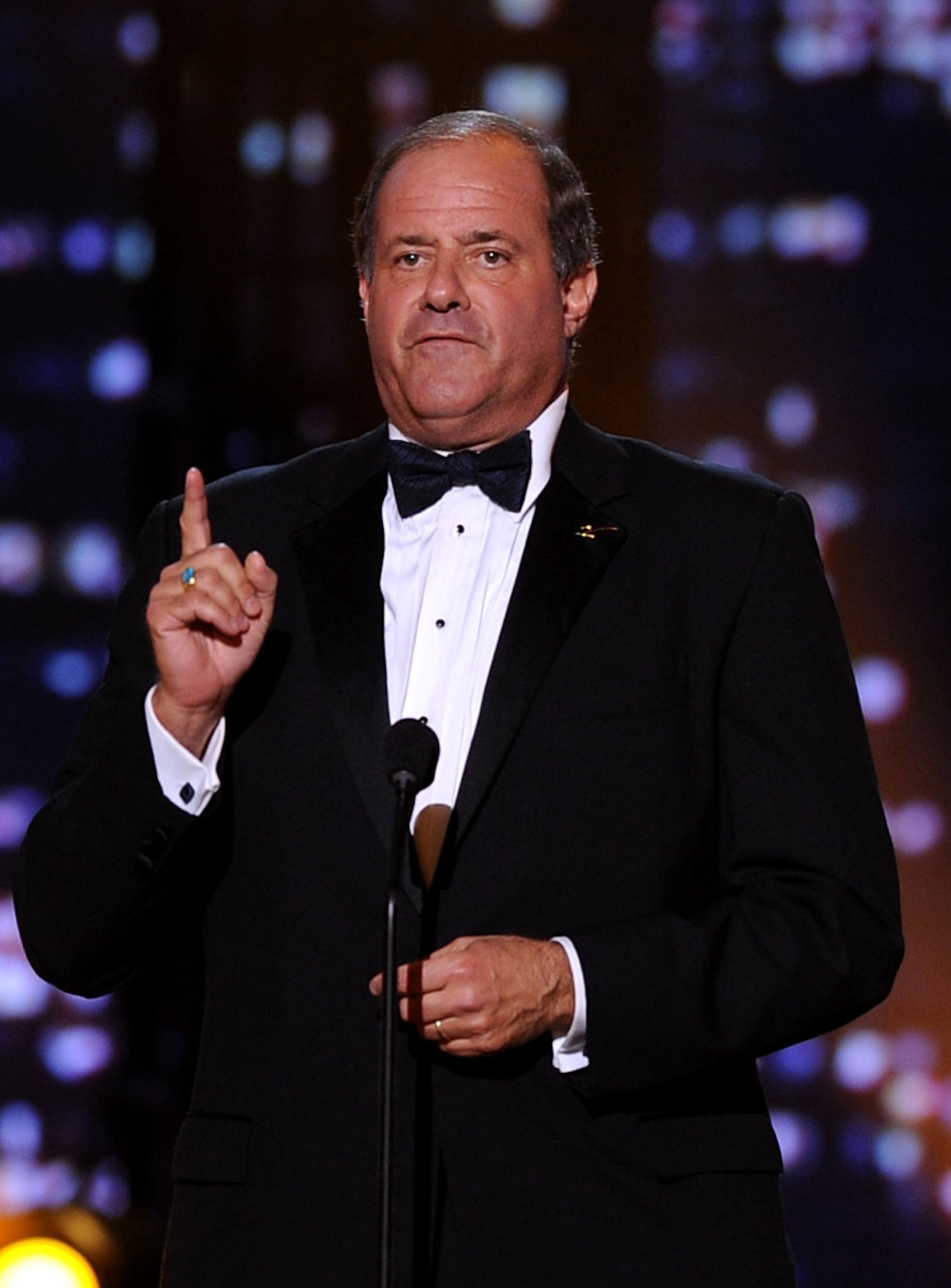 LOS ANGELES, CA - JULY 14: ESPN personality Chris Berman speaks onstage during the 2010 ESPY Awards at Nokia Theatre L.A. Live on July 14, 2010 in Los Angeles, California. (Photo by Kevin Winter/Getty Images) LOS ANGELES, CA - JULY 14: ESPN personality Chris Berman speaks onstage during the 2010 ESPY Awards at Nokia Theatre L.A. Live on July 14, 2010 in Los Angeles, California. (Photo by Kevin Winter/Getty Images)