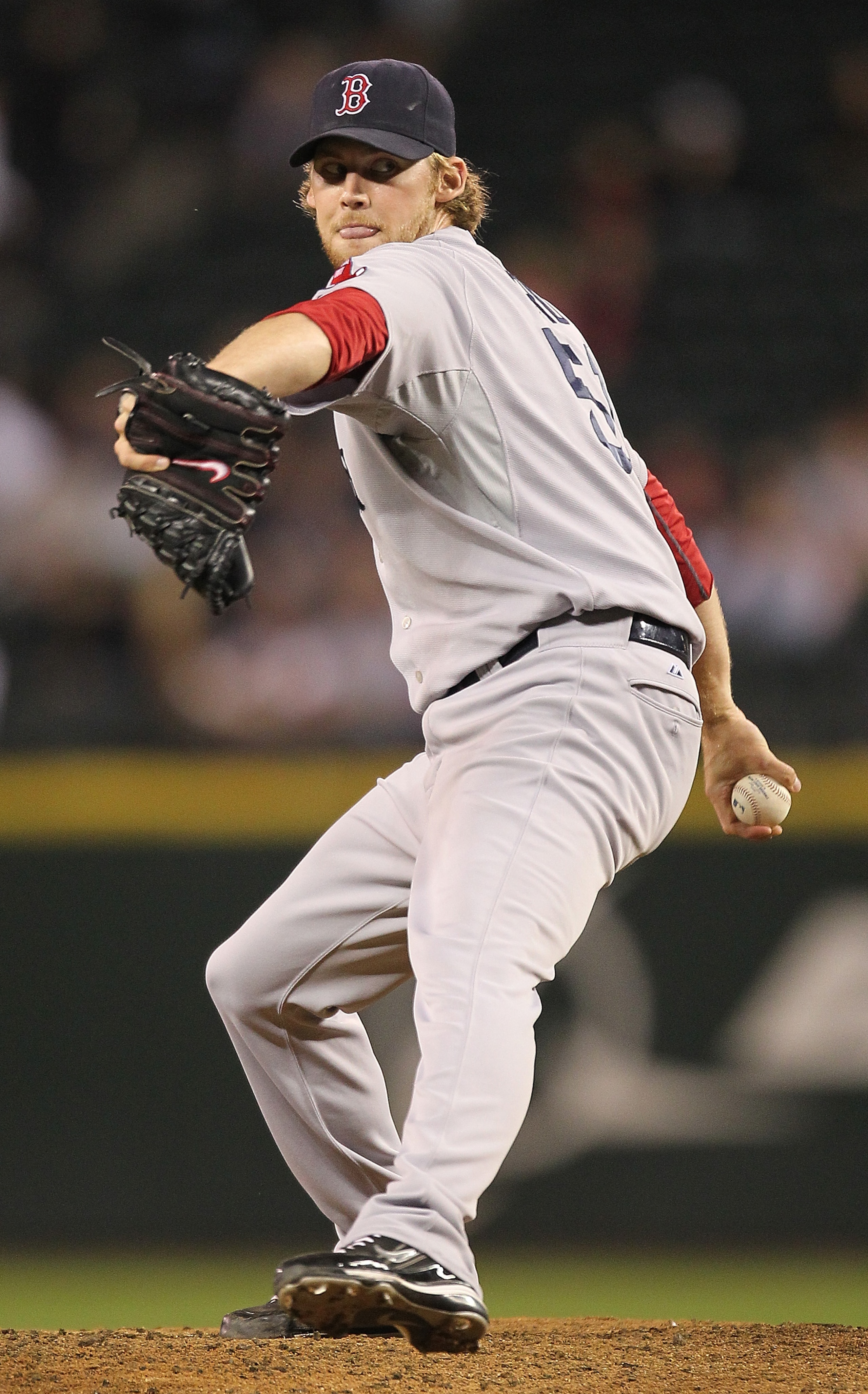 SEATTLE - SEPTEMBER 13:  Daniel Bard #51 of the Boston Red Sox pitches in the ninth inning against the Seattle Mariners at Safeco Field on September 13, 2010 in Seattle, Washington. The Red Sox defeated the Mariners 5-1. (Photo by Otto Greule Jr/Getty Ima