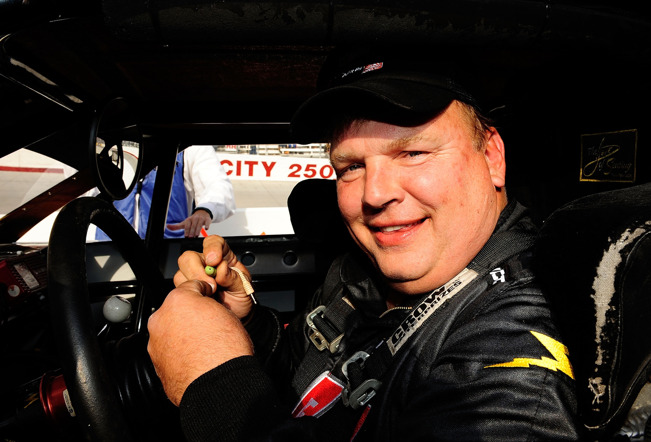 BRISTOL, TN - MARCH 21: Jimmy Spencer prepares to drive during the NASCAR Legends UARA Race at Bristol Motor Speedway on March 21, 2009 in Bristol, Tennessee. (Photo by Rusty Jarrett/Getty Images for NASCAR) BRISTOL, TN - MARCH 21: Jimmy Spencer prepares to drive during the NASCAR Legends UARA Race at Bristol Motor Speedway on March 21, 2009 in Bristol, Tennessee. (Photo by Rusty Jarrett/Getty Images for NASCAR)