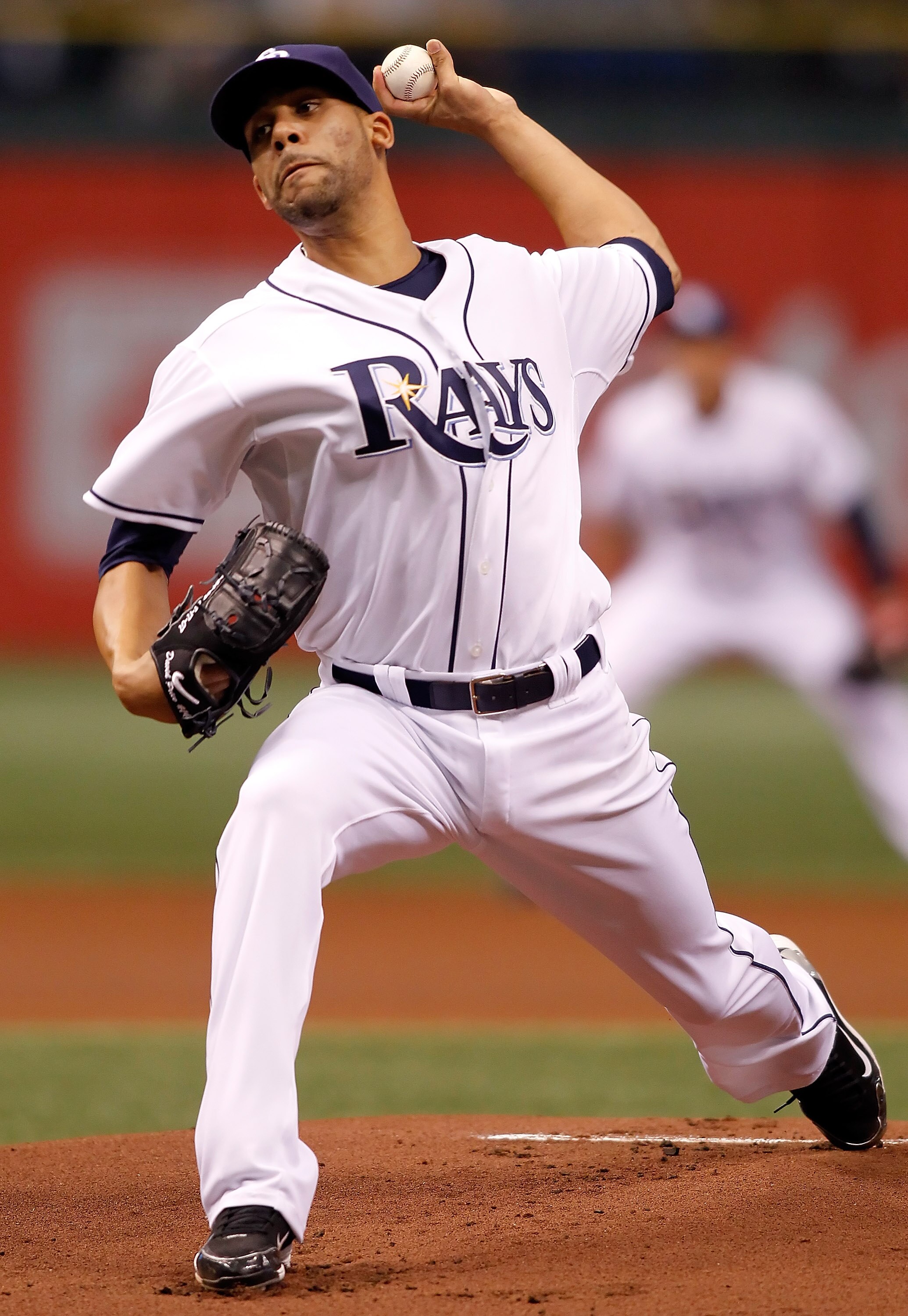 ST PETERSBURG, FL - MAY 01:  Pitcher David Price #14 of the Tampa Bay Rays pitches against the Kansas City Royals during the game at Tropicana Field on May 1, 2010 in St. Petersburg, Florida.  (Photo by J. Meric/Getty Images)