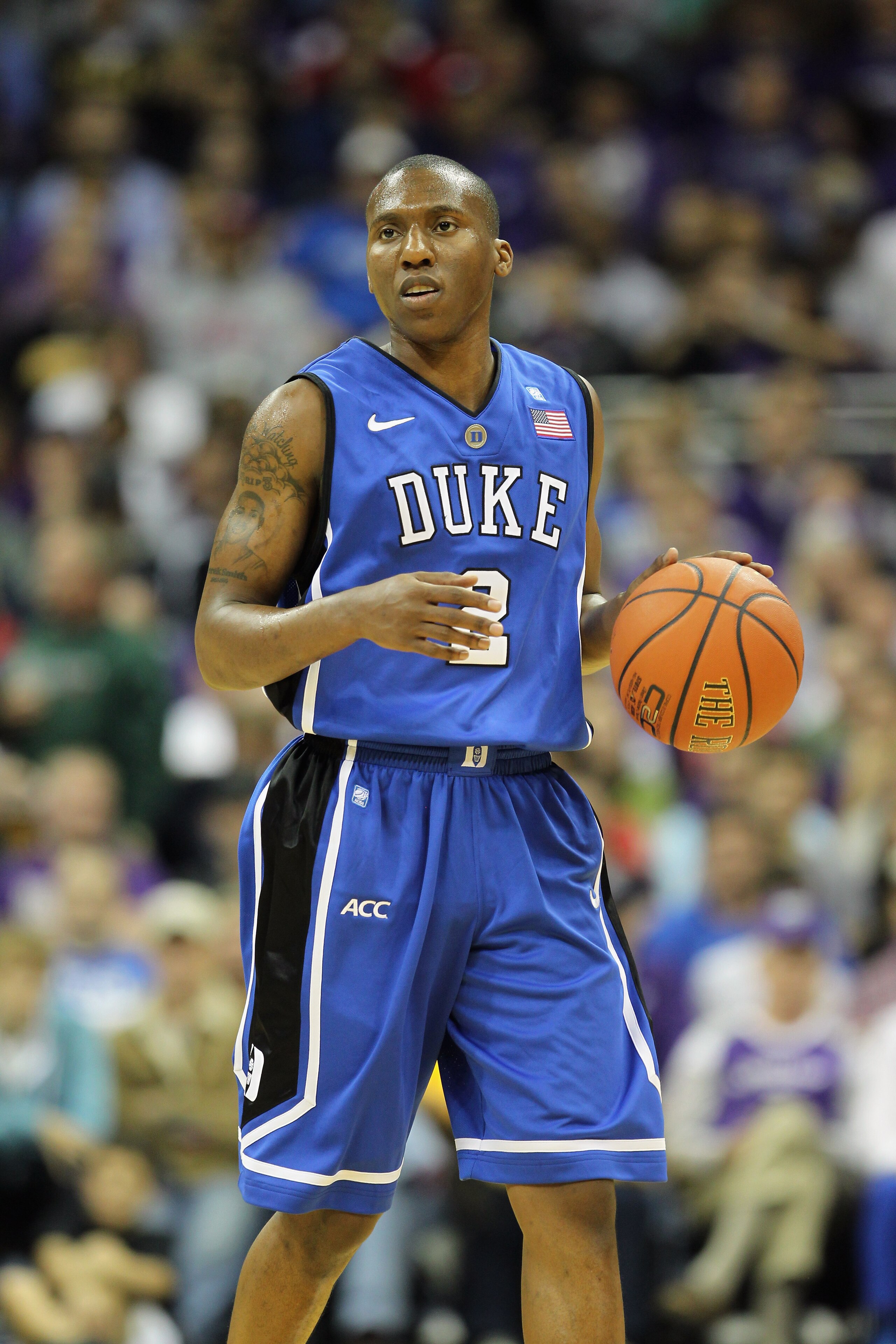 KANSAS CITY, MO - NOVEMBER 22:  Nolan Smith #2 of the Duke Blue Devils in action during the CBE Classic game against the Marquette Golden Eagles on November 22, 2010 at the Sprint Center in Kansas City, Missouri.  (Photo by Jamie Squire/Getty Images)