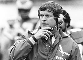 Eagles head coach Dick Vermeil