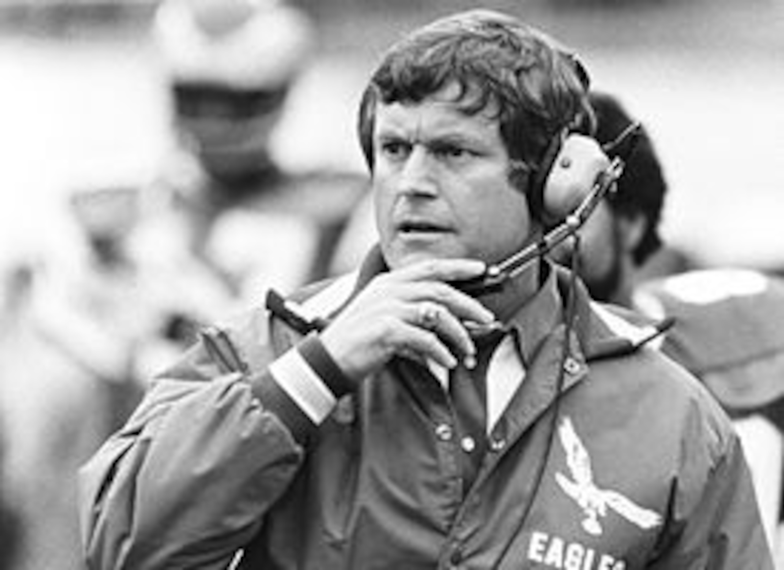 Eagles head coach Dick Vermeil