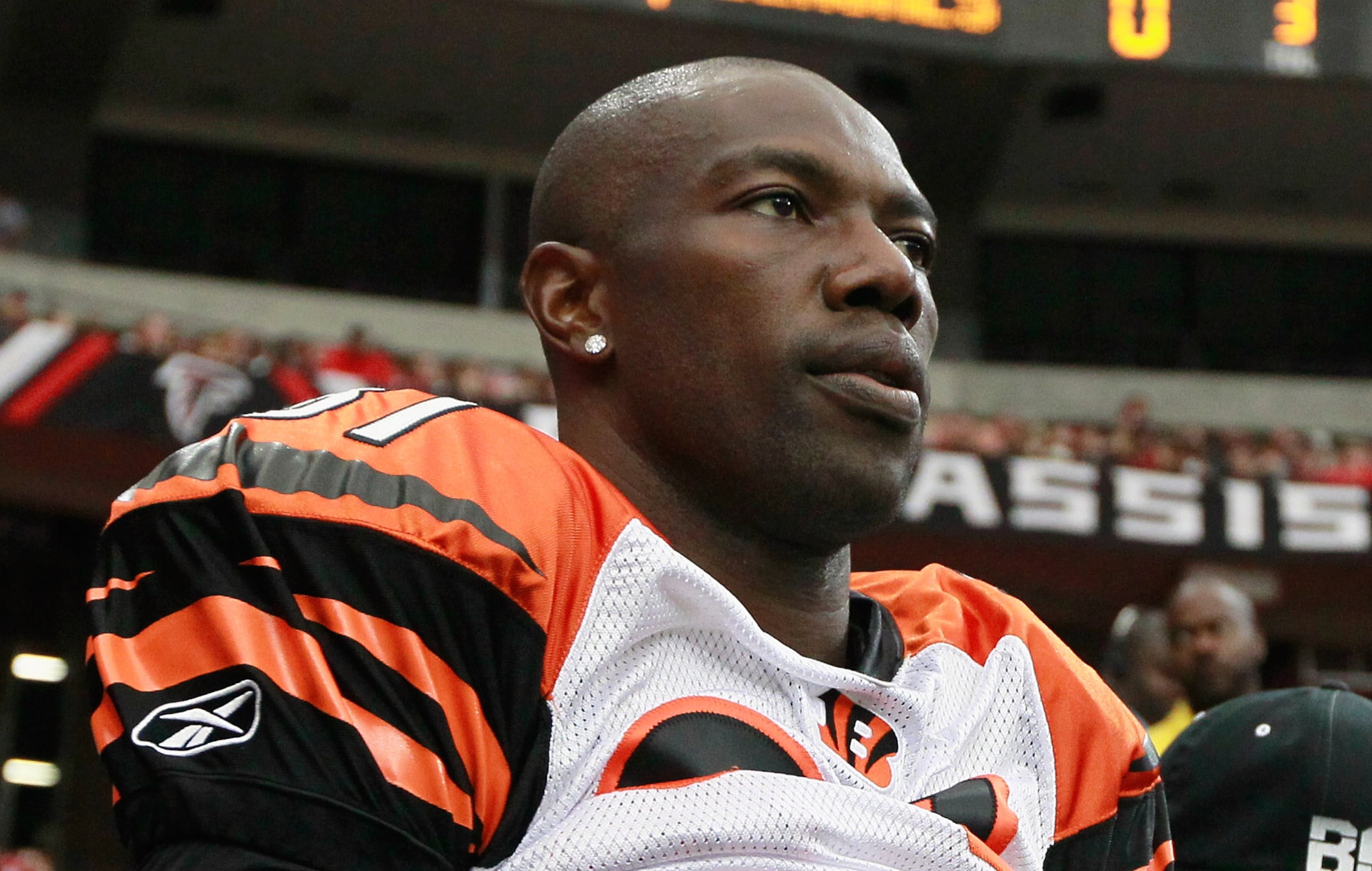 ATLANTA - OCTOBER 24:  Terrell Owens #81 of the Cincinnati Bengals against the Atlanta Falcons at Georgia Dome on October 24, 2010 in Atlanta, Georgia.  (Photo by Kevin C. Cox/Getty Images)