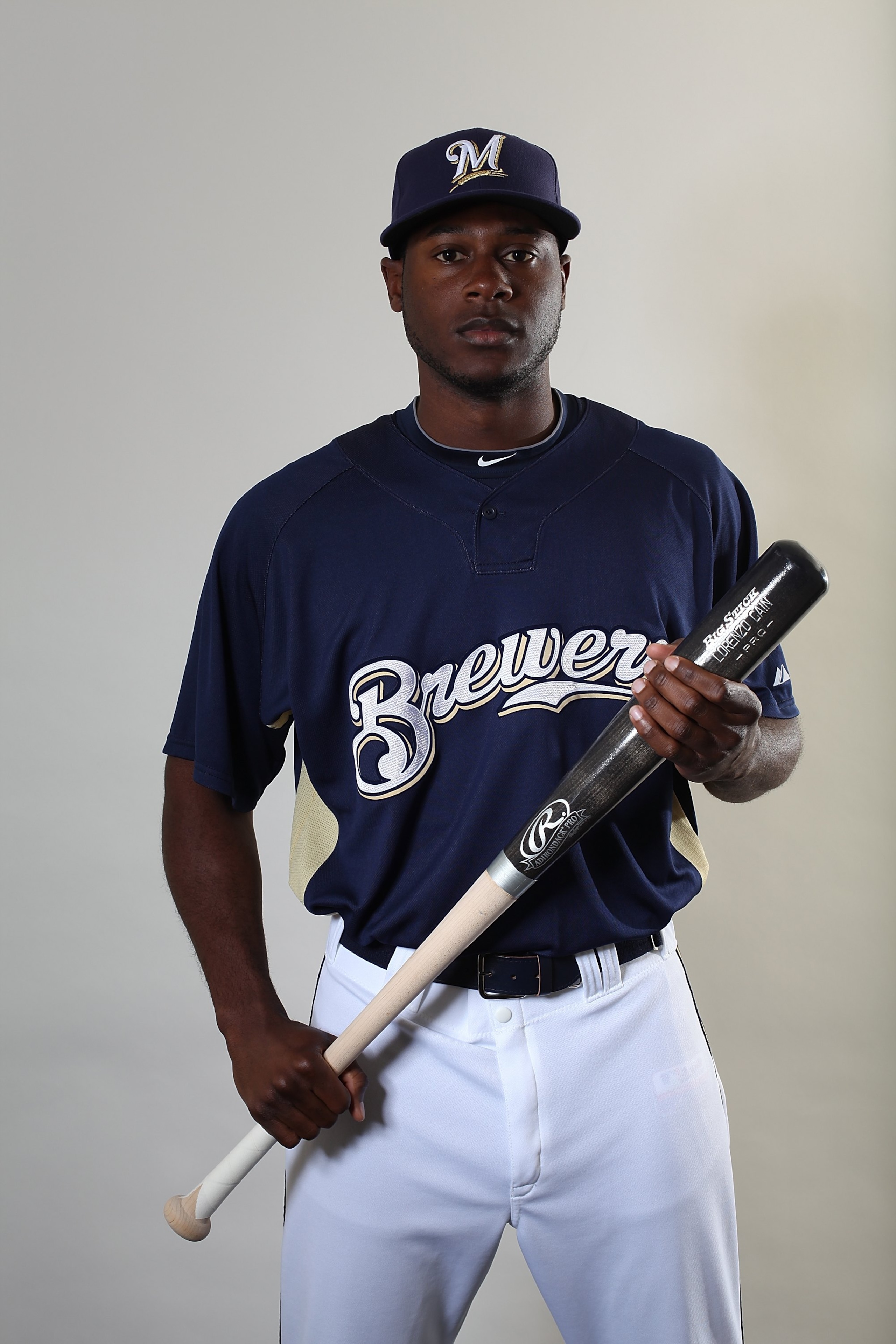 MARYVALE, AZ - MARCH 01: Lorenzo Cain #36 poses for a portrait during the Milwaukee Brewers Photo Day at the Maryvale Baseball Park on March 1, 2010 in Maryvale, Arizona. (Photo by Jonathan Ferrey/Getty Images) MARYVALE, AZ - MARCH 01: Lorenzo Cain #36 poses for a portrait during the Milwaukee Brewers Photo Day at the Maryvale Baseball Park on March 1, 2010 in Maryvale, Arizona. (Photo by Jonathan Ferrey/Getty Images)
