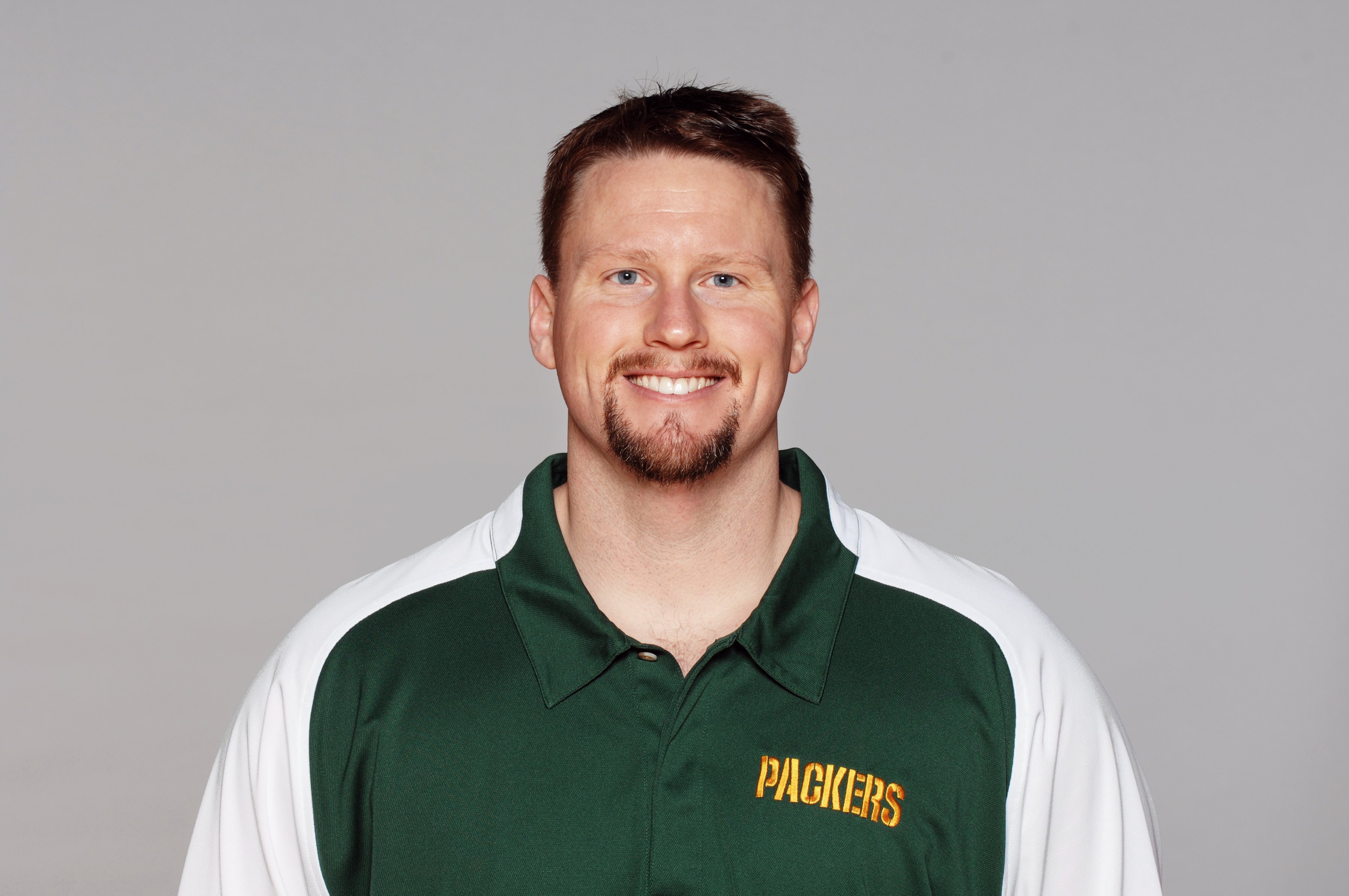 GREEN BAY, WI - 2008:  Ben McAdoo of the Green Bay Packers poses for his 2008 NFL headshot at photo day in Green Bay, Wisconsin.  (Photo by Getty Images)