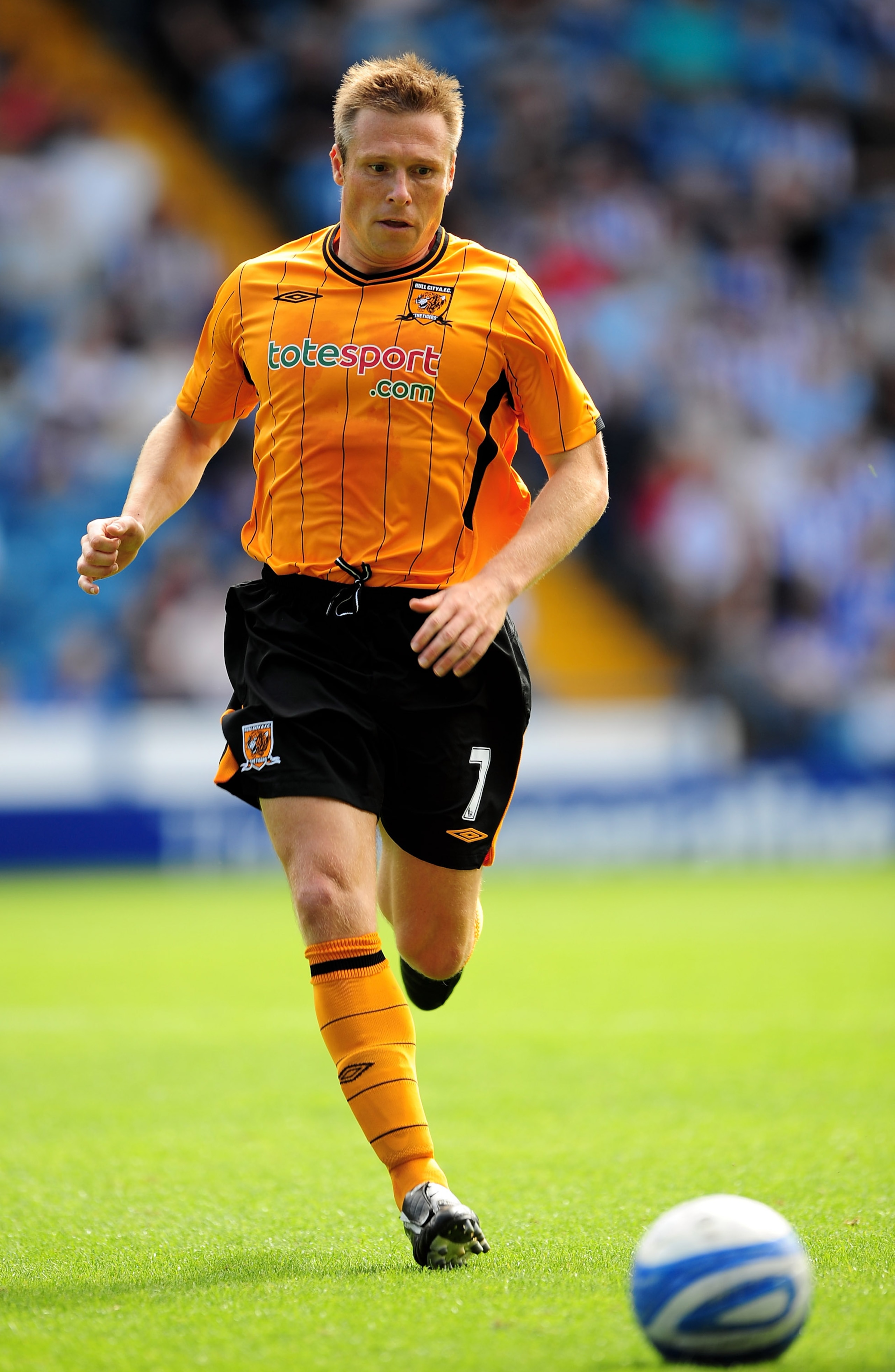 SHEFFIELD, ENGLAND - JULY 25:  Nicky Barmby of Hull City during the pre-season friendly match between Sheffield Wednesday and Hull City at Hillsborough on July 25, 2009 in Sheffield, England.  (Photo by Shaun Botterill/Getty Images)