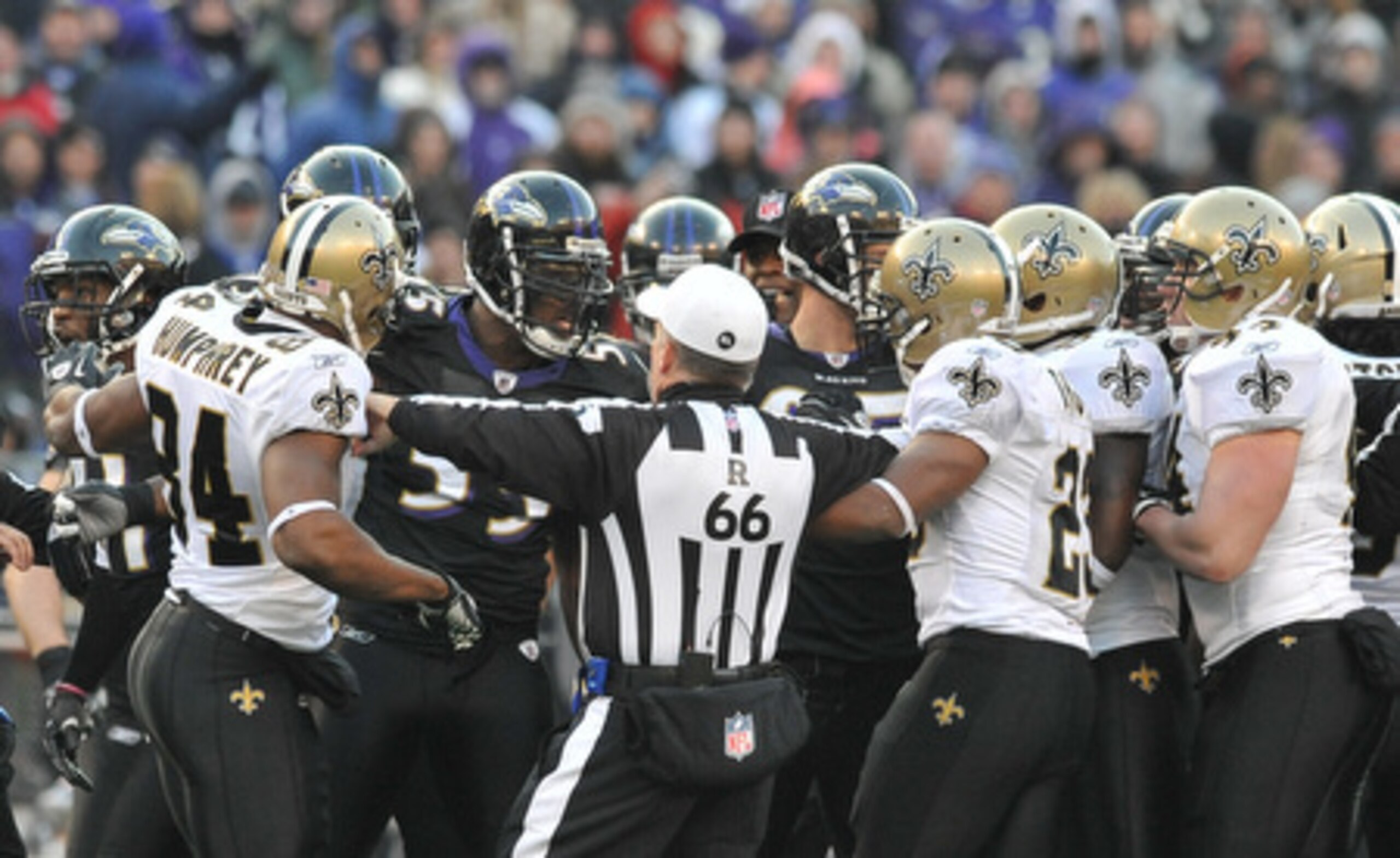 Players had to be seperated a few times during yesterday game