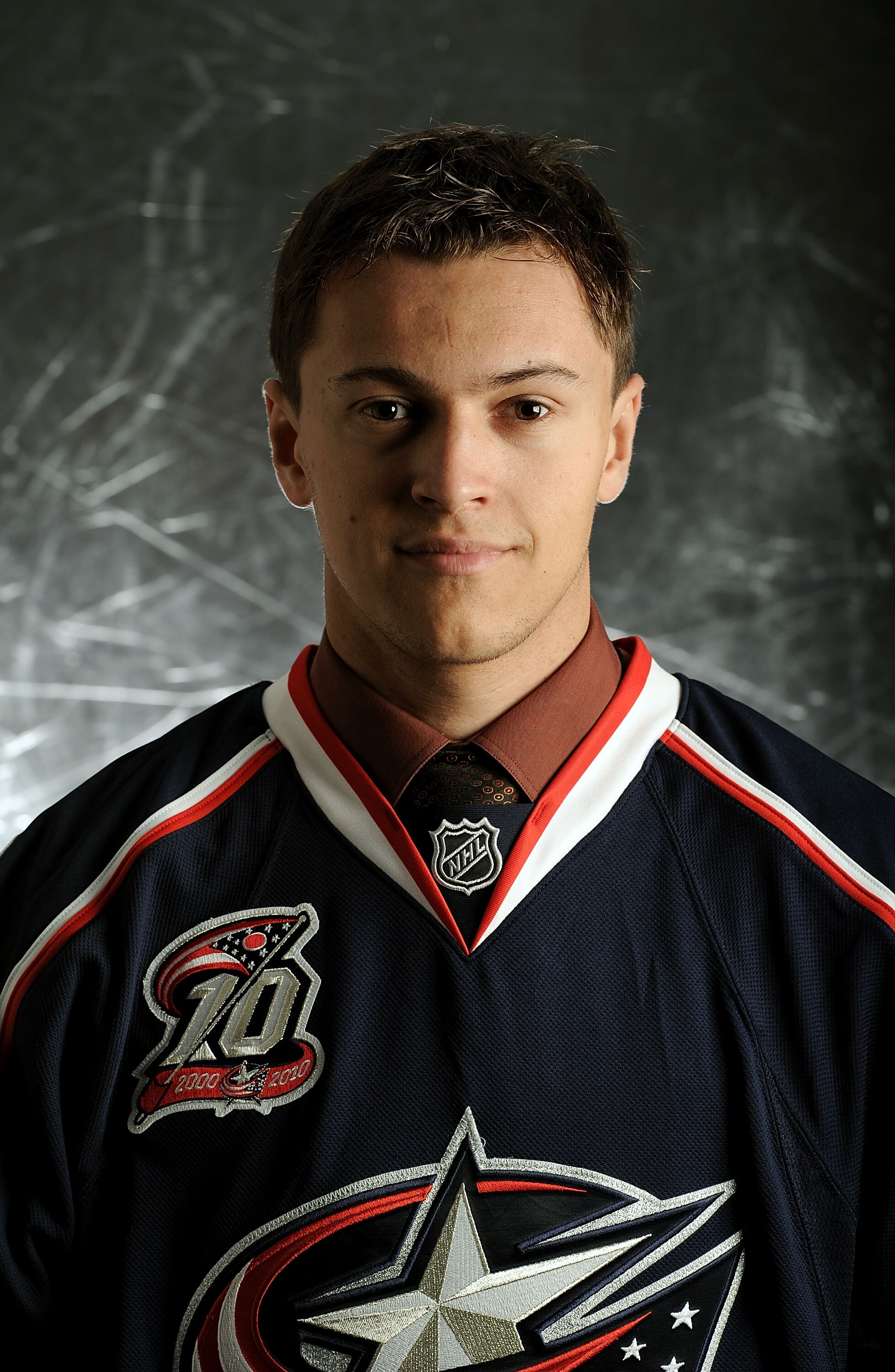 LOS ANGELES, CA - JUNE 26:  Petr Straka, drafted in the second round by the Columbus Blue Jackets poses for a portrait during day two of the 2010 NHL Entry Draft at Staples Center on June 26, 2010 in Los Angeles, California.  (Photo by Harry How/Getty Ima