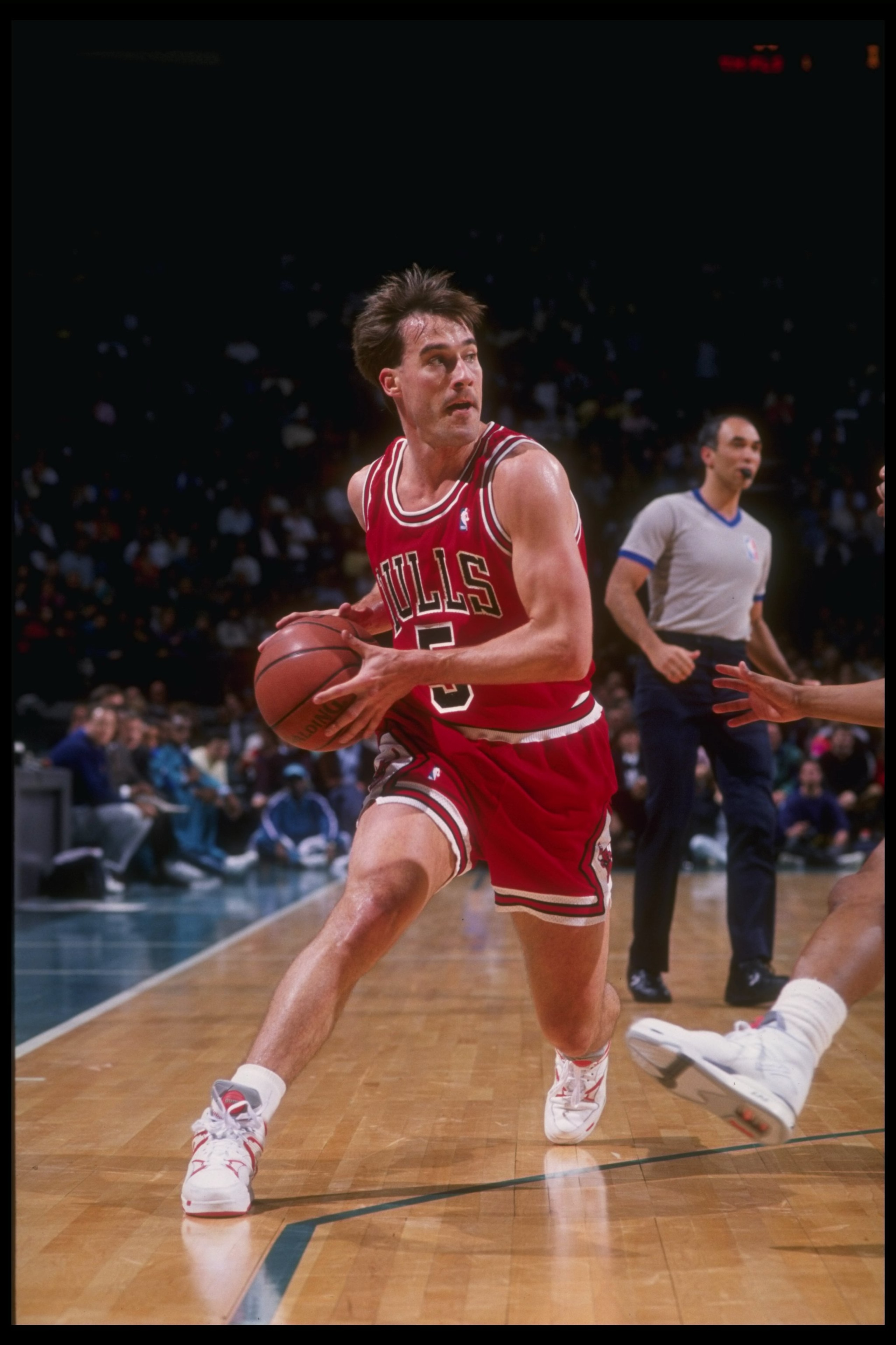 1990-1991: Guard John Paxson of the Chicago Bulls. 1990-1991: Guard John Paxson of the Chicago Bulls.