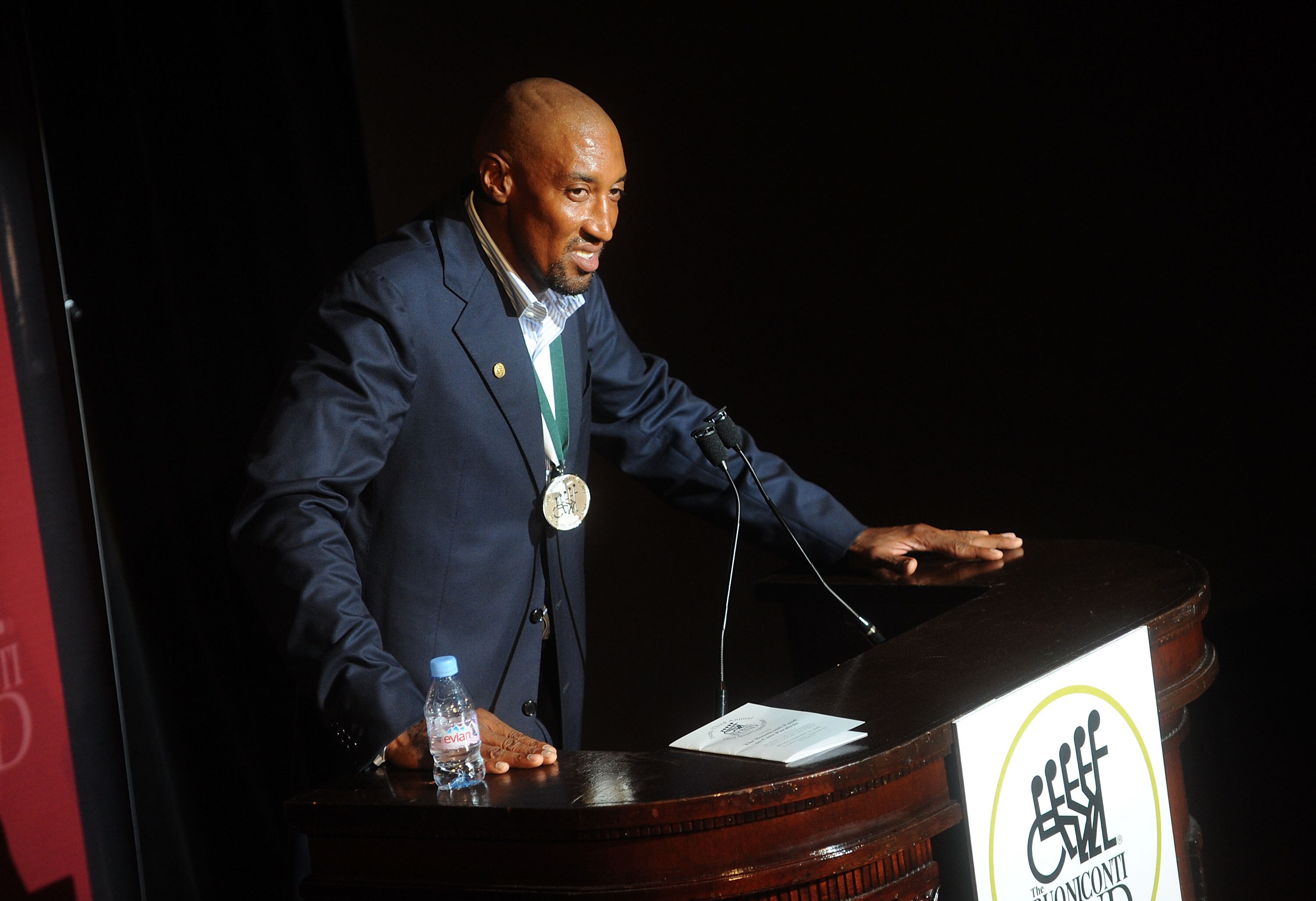 NEW YORK - SEPTEMBER 22:  Scottie Pippen attends the 23rd Annual Great Sports Legends Dinner to Cure Paralysis at the Waldorf Astoria on September 22, 2008 in New York City.  (Photo by Brad Barket/Getty Images for The Miami Project)