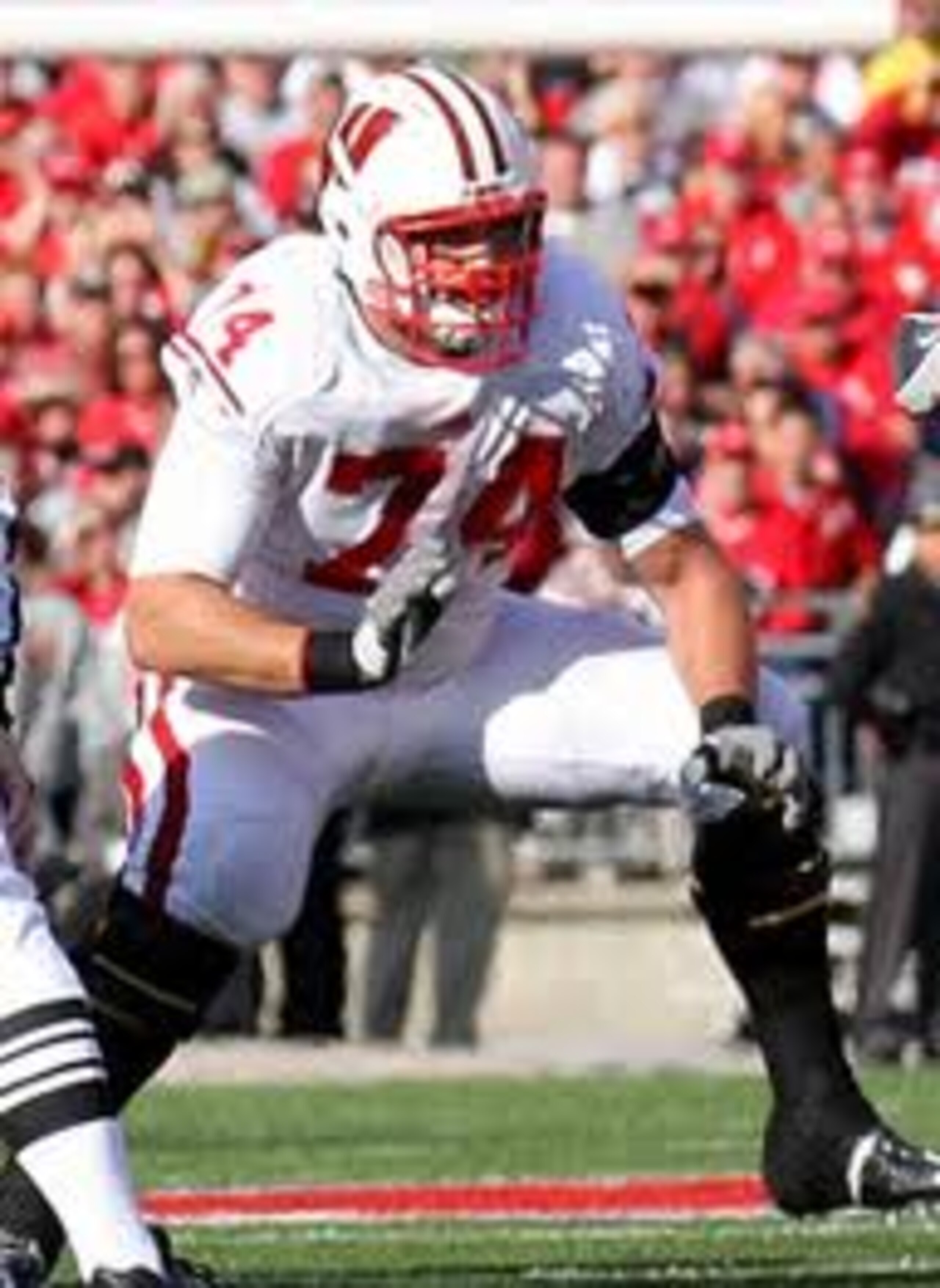 Wisconsin All-America guard John Moffitt