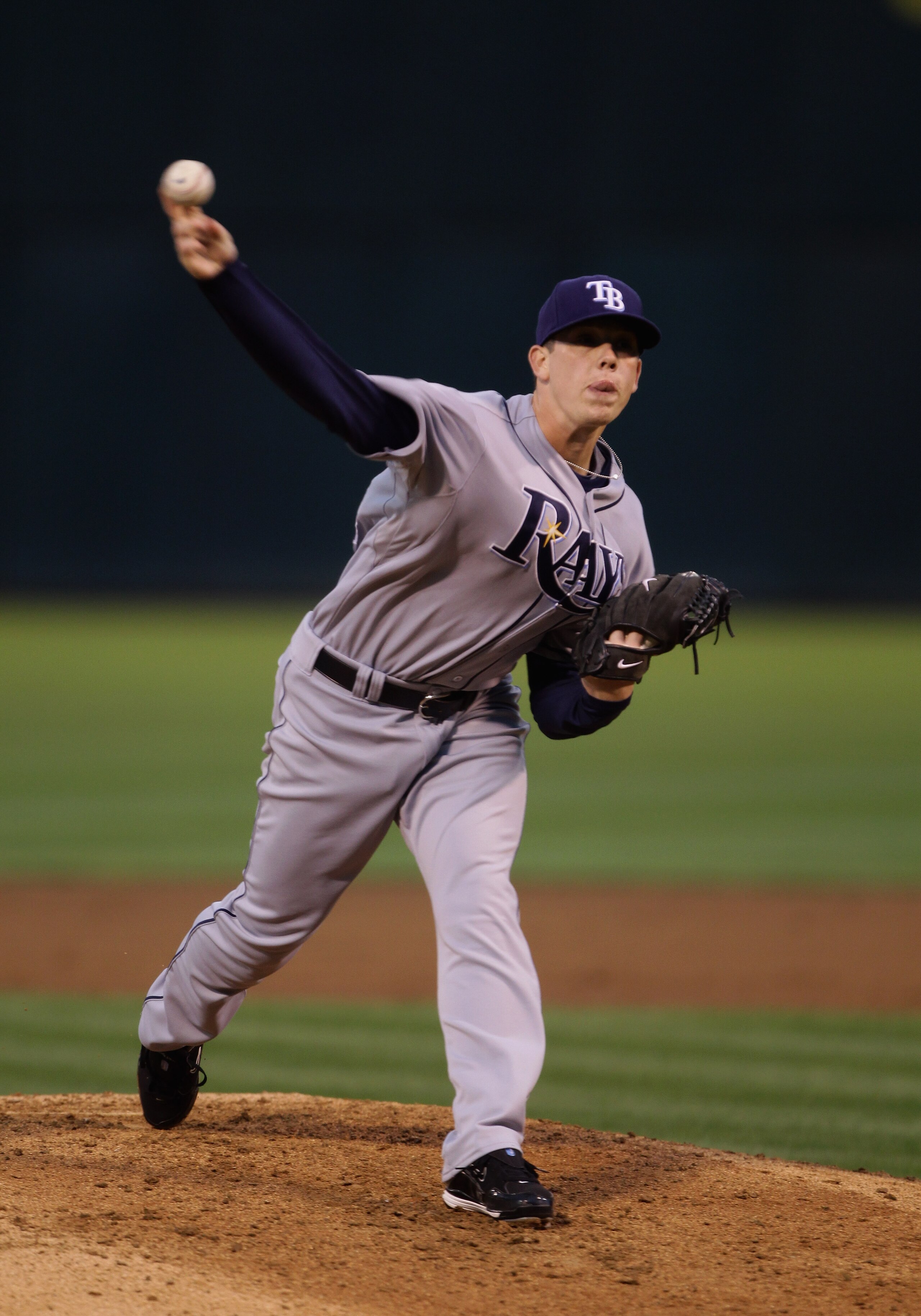 OAKLAND, CA - AUGUST 20: Jeremy Hellickson #58 of the Tampa Bay Rays pitches against the Oakland Athletics at the Oakland-Alameda County Coliseum on August 20, 2010 in Oakland, California. (Photo by Ezra Shaw/Getty Images) OAKLAND, CA - AUGUST 20: Jeremy Hellickson #58 of the Tampa Bay Rays pitches against the Oakland Athletics at the Oakland-Alameda County Coliseum on August 20, 2010 in Oakland, California. (Photo by Ezra Shaw/Getty Images)