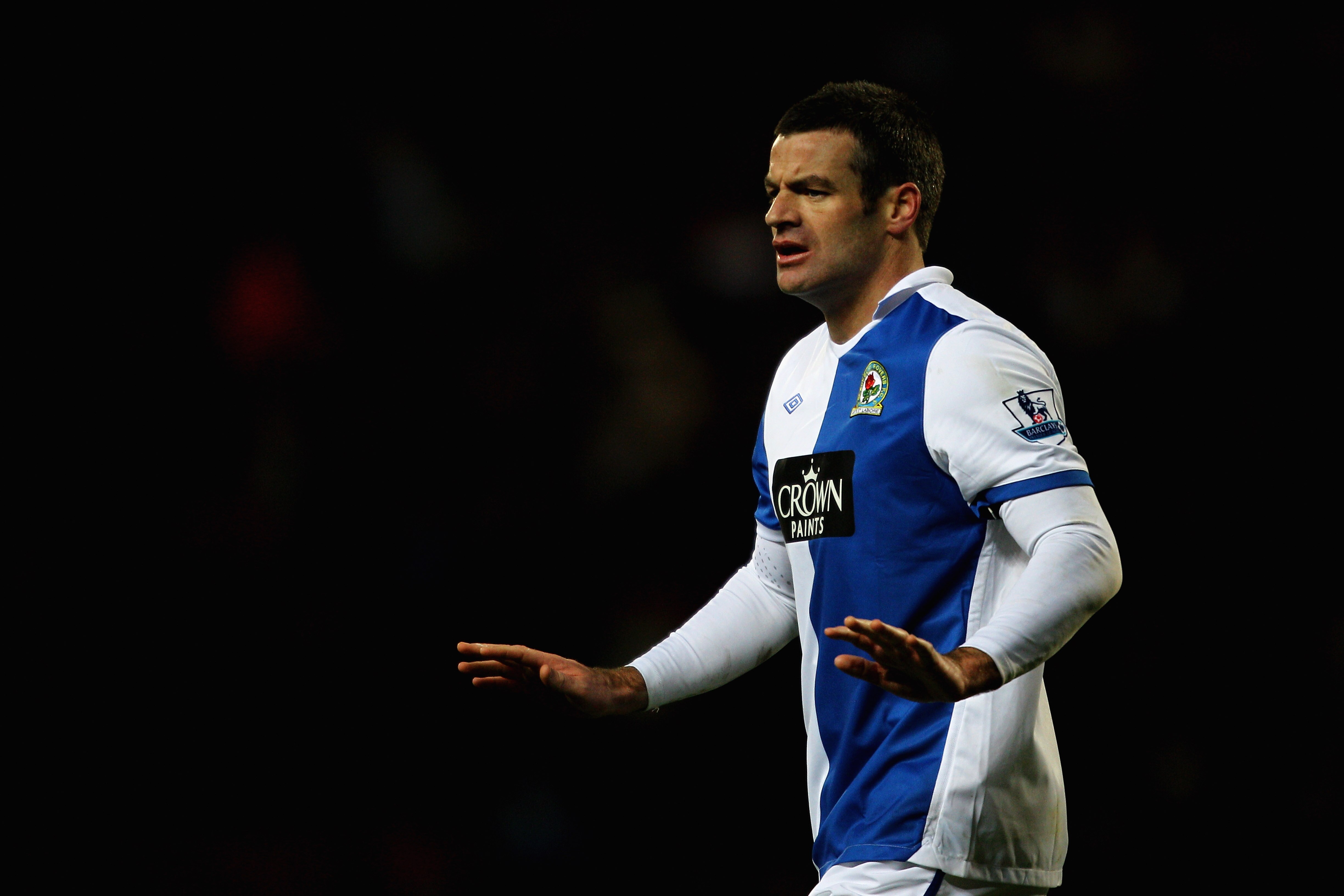 BLACKBURN, ENGLAND - DECEMBER 18:  Ryan Nelsen of Blackburn looks on during the Barclays Premier League match between Blackburn Rovers and West Ham United at Ewood park on December 18, 2010 in Blackburn, England.  (Photo by Dean Mouhtaropoulos/Getty Image