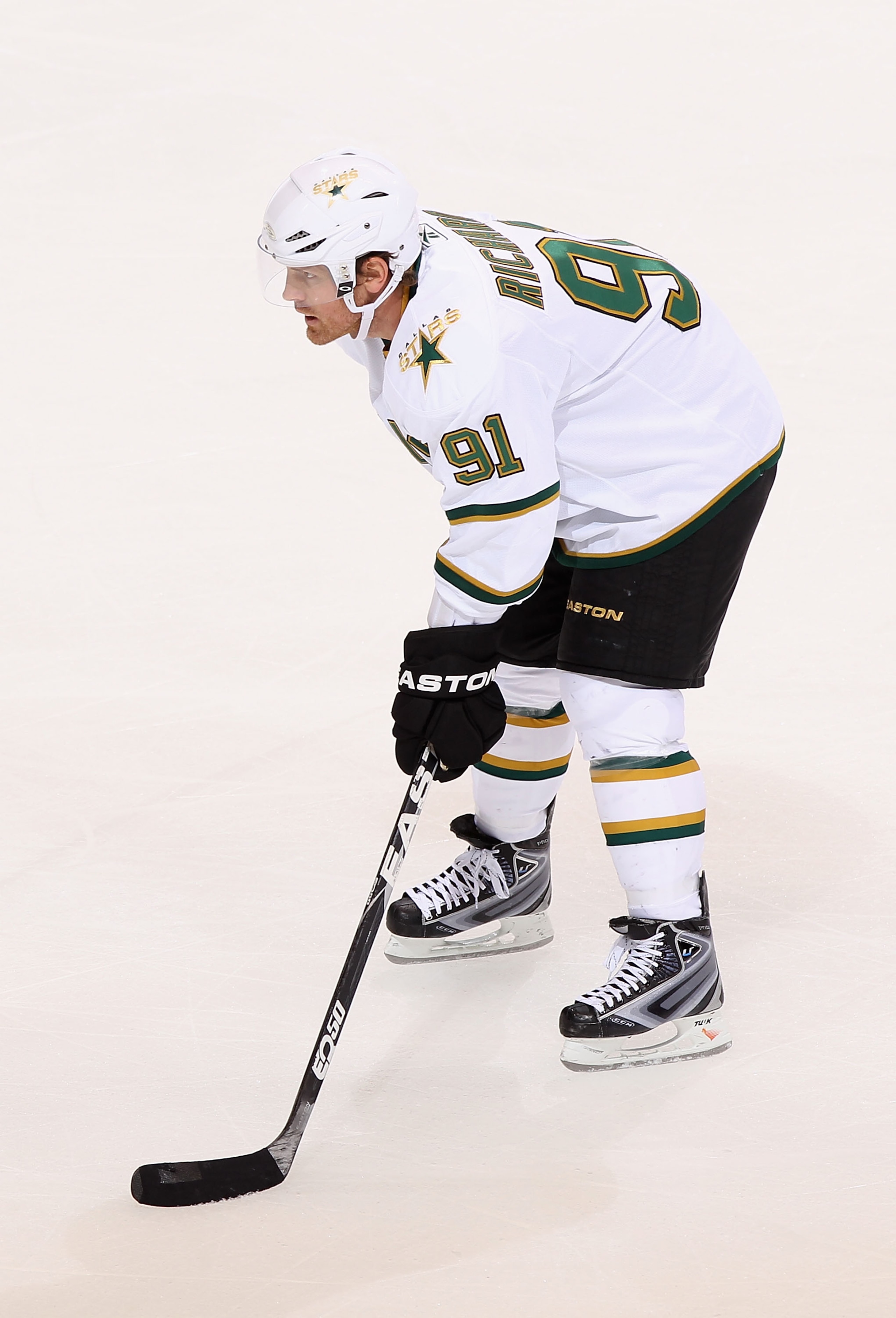 GLENDALE, AZ - DECEMBER 11: Brad Richards #91 of the Dallas Stars during the NHL game against the Phoenix Coyotes at Jobing.com Arena on December 11, 2010 in Glendale, Arizona. (Photo by Christian Petersen/Getty Images) GLENDALE, AZ - DECEMBER 11: Brad Richards #91 of the Dallas Stars during the NHL game against the Phoenix Coyotes at Jobing.com Arena on December 11, 2010 in Glendale, Arizona. (Photo by Christian Petersen/Getty Images)