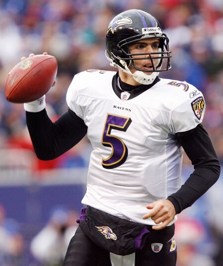 Baltimore QB Joe Flacco Has Thrown 23 TDs Compared to 8 Ints