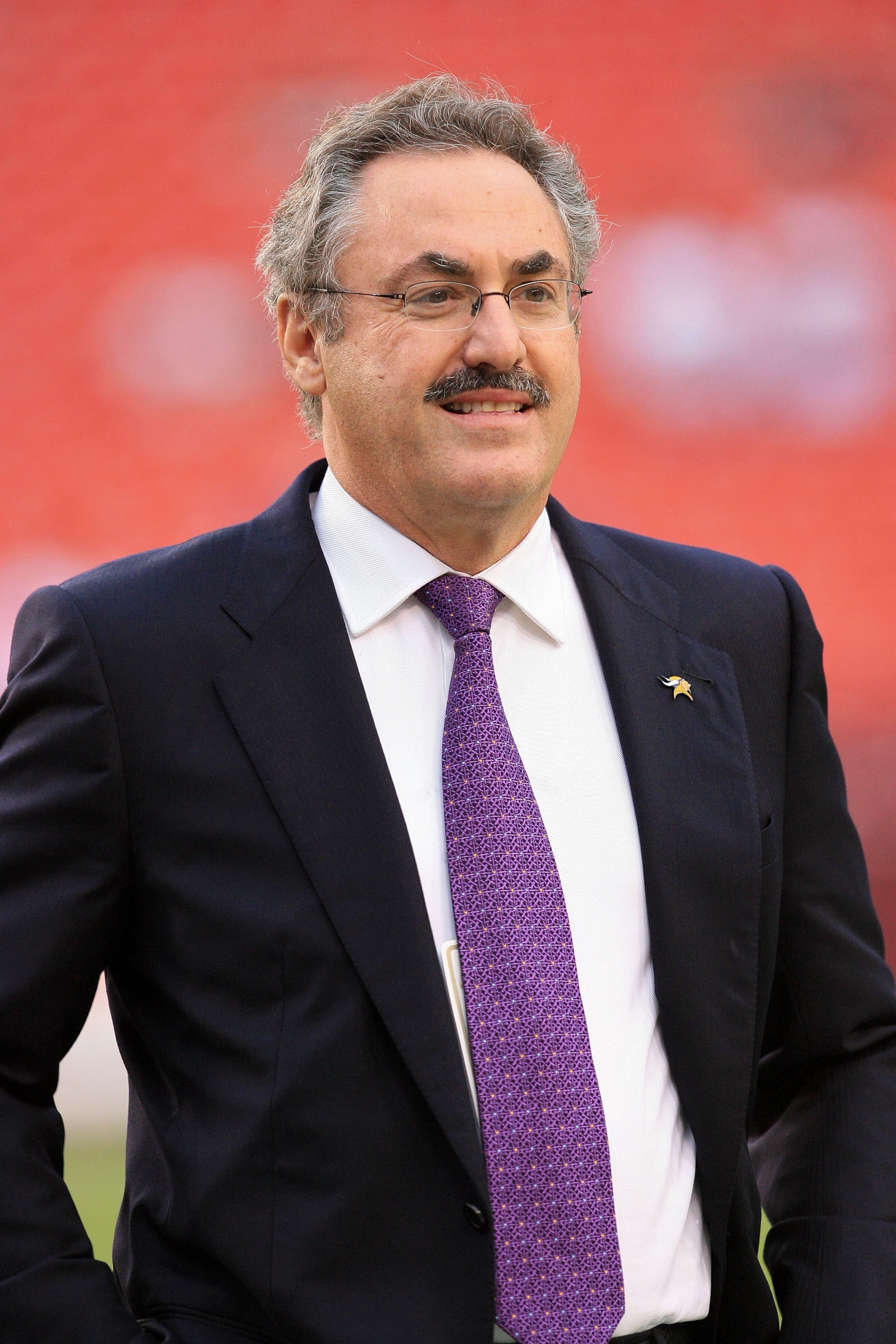 LANDOVER, MD - SEPTEMBER 11:  Minnesota Vikings owner Zygi Wilf looks on before a game between the Minnesota Vikings and the Washington Redskins before the first Monday Night Football game of the season at FedEx Field September 11, 2006 in Landover, Maryl