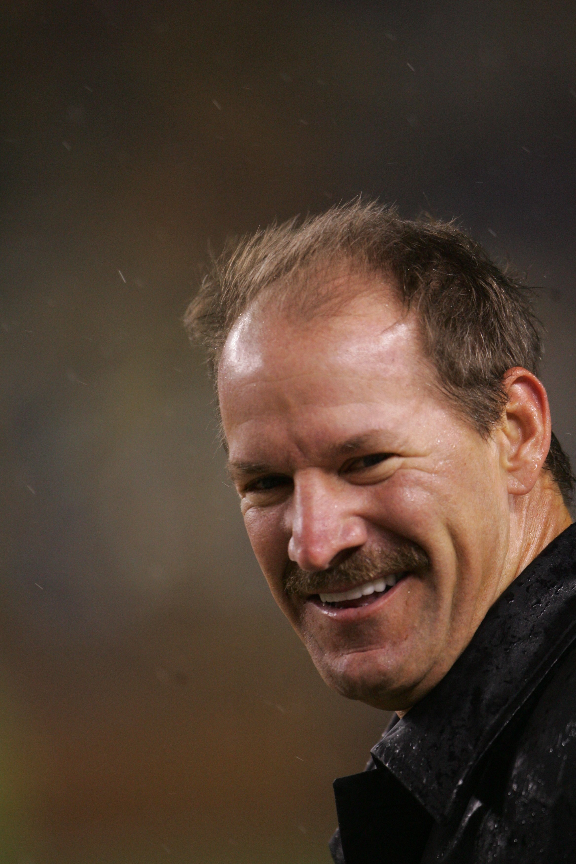 PITTSBURGH - NOVEMBER 5:  Bill Cowher stands on the field before the Baltimore Ravens game against the Pittsburgh Steelers on November 5, 2007 at Heinz Field in Pittsburgh, Pennsylvania. (Photo by Chris McGrath/Getty Images)