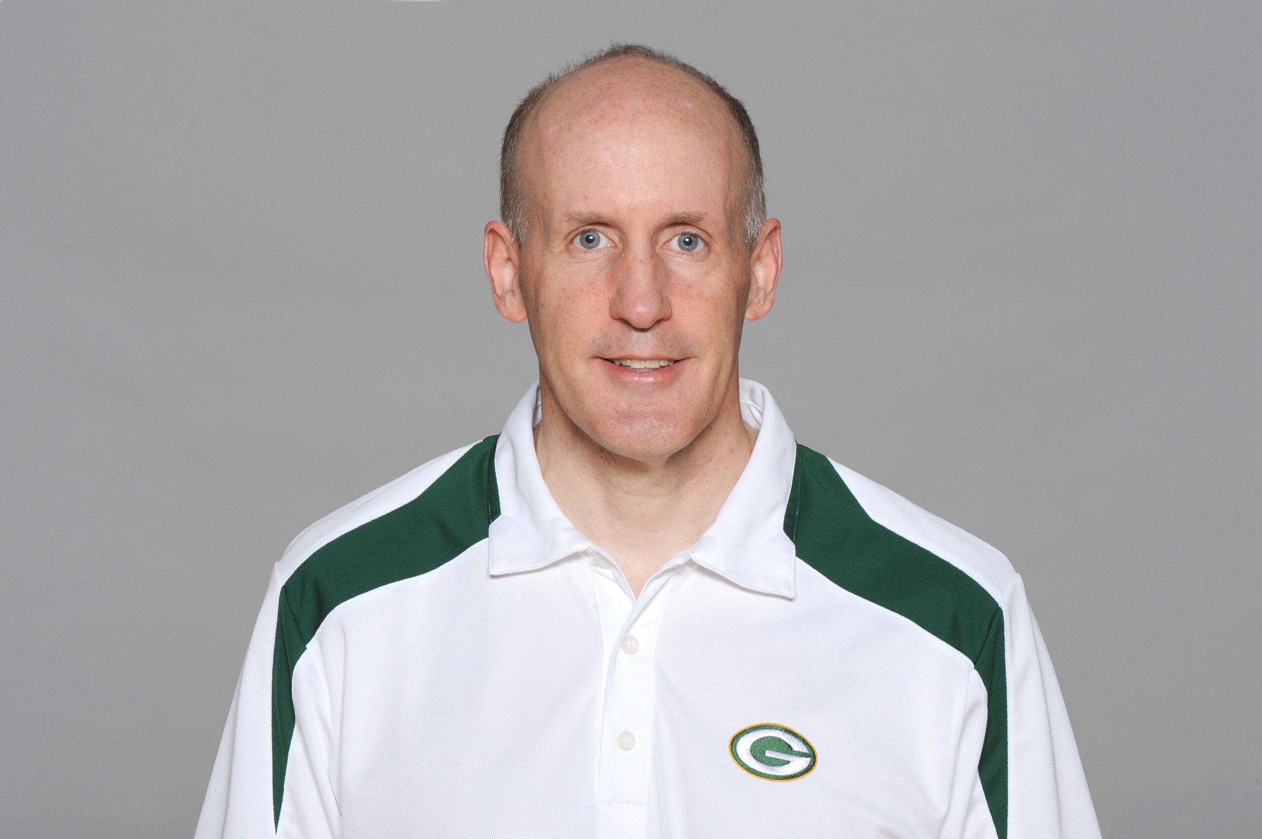 GREEN BAY, WI - 2009:  Joe Philbin of the Green Bay Packers poses for his 2009 NFL headshot at photo day in Green Bay, Wisconsin.  (Photo by NFL Photos)