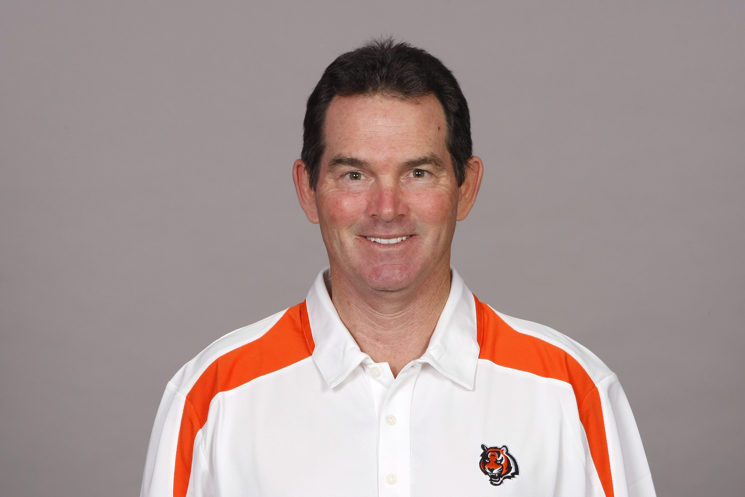 CINCINNATI - 2009:  Mike Zimmer of the Cincinnati Bengals poses for his 2009 NFL headshot at photo day in Cincinnati, Ohio. (Photo by NFL Photos)