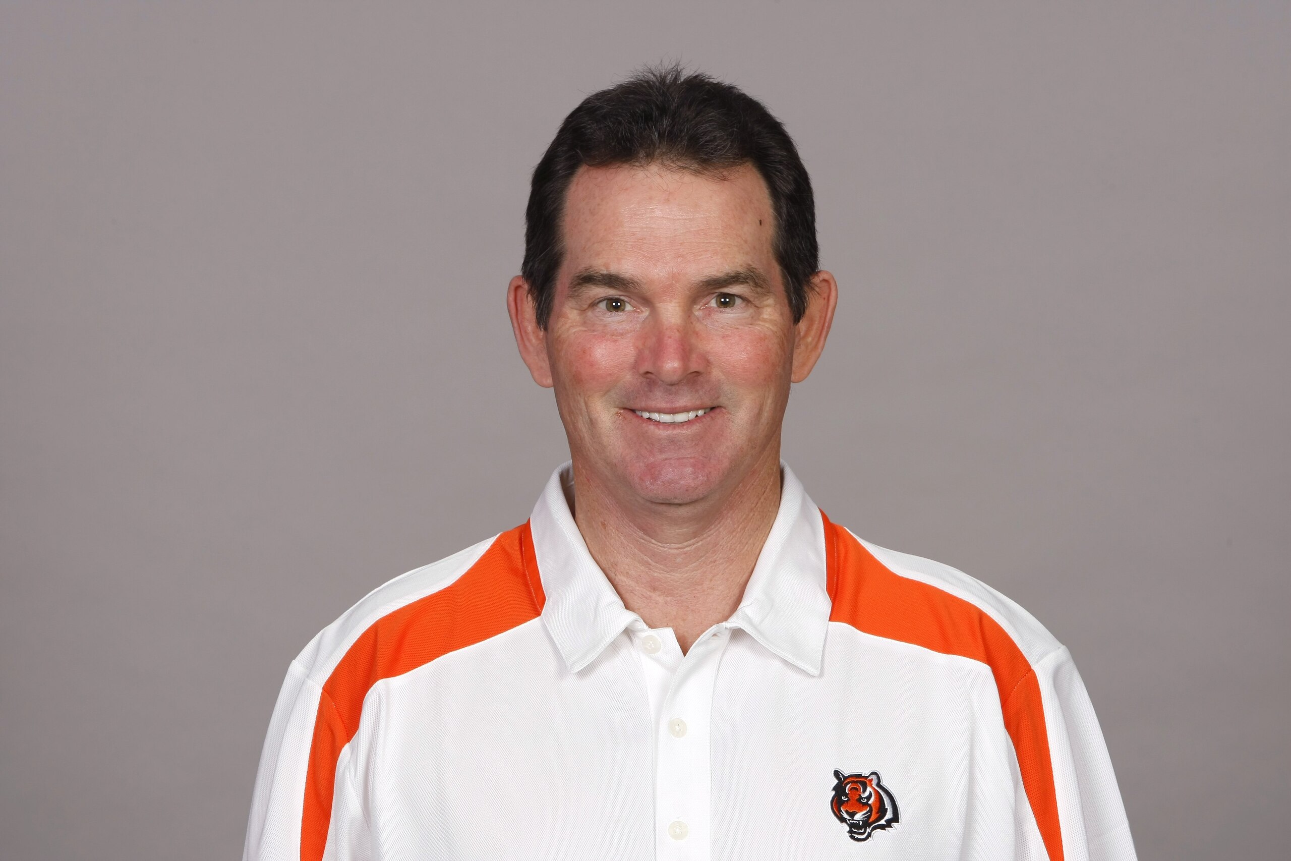 CINCINNATI - 2009:  Mike Zimmer of the Cincinnati Bengals poses for his 2009 NFL headshot at photo day in Cincinnati, Ohio. (Photo by NFL Photos)