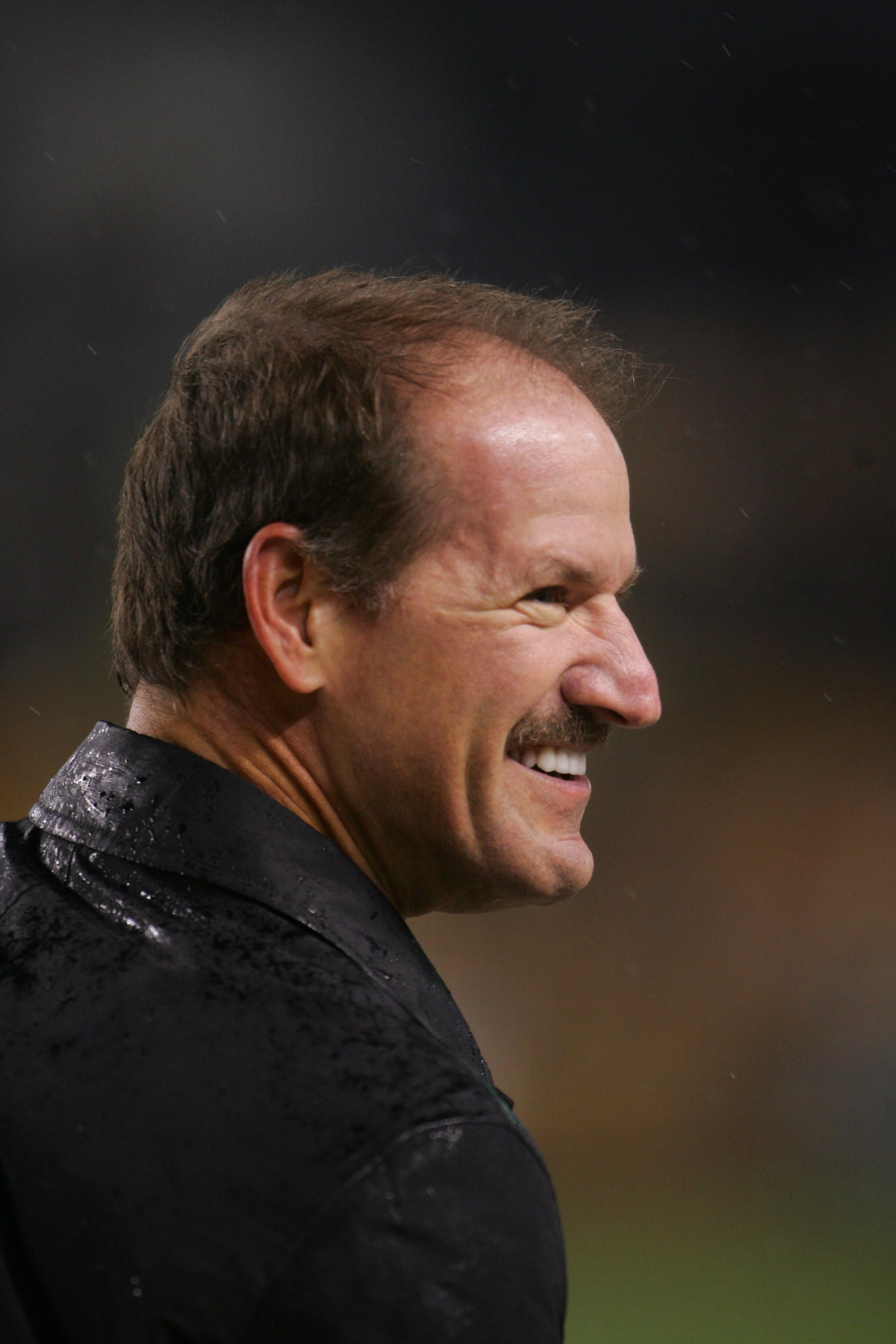 PITTSBURGH - NOVEMBER 5:  Bill Cowher stands on the field before the Baltimore Ravens game against the Pittsburgh Steelers on November 5, 2007 at Heinz Field in Pittsburgh, Pennsylvania. (Photo by Chris McGrath/Getty Images)