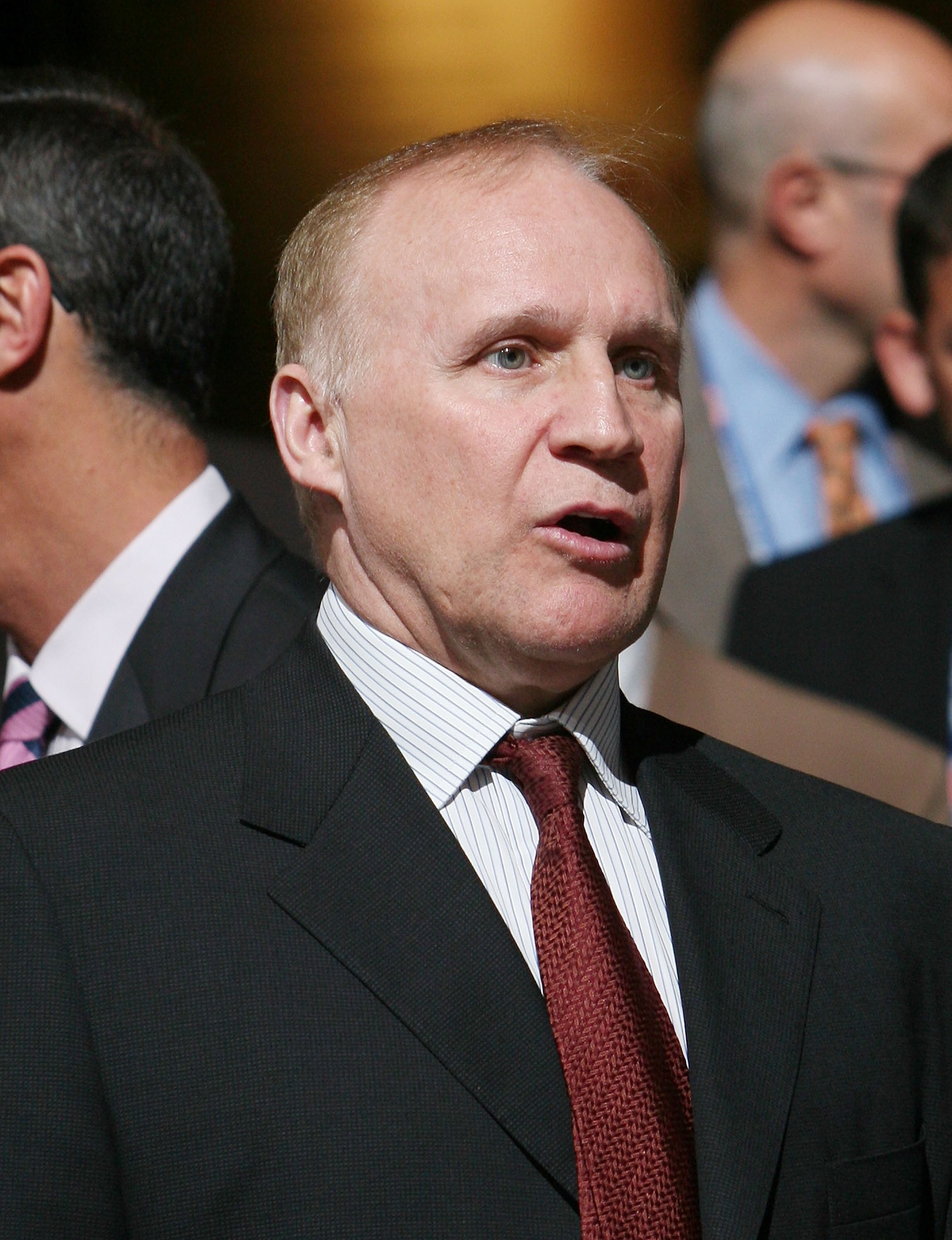 MONTREAL, QC - JUNE 26: Colin Campbell of the NHL photographed during the first round of the 2009 NHL Entry Draft at the Bell Centre on June 26, 2009 in Montreal, Quebec, Canada. (Photo by Bruce Bennett/Getty Images)