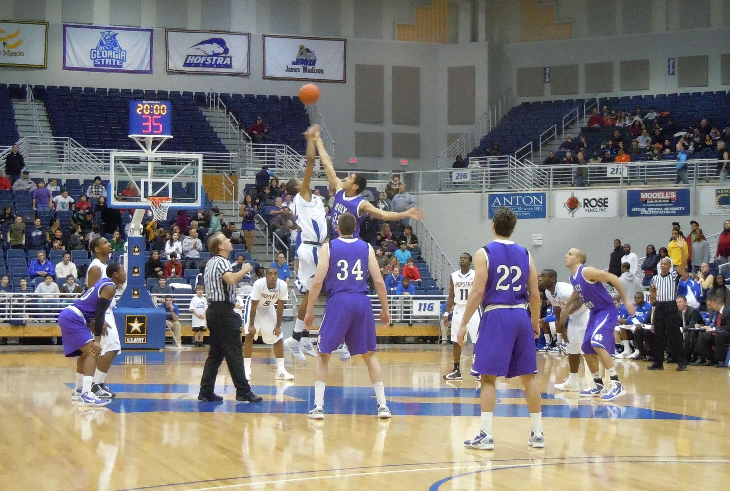 Opening tip-off