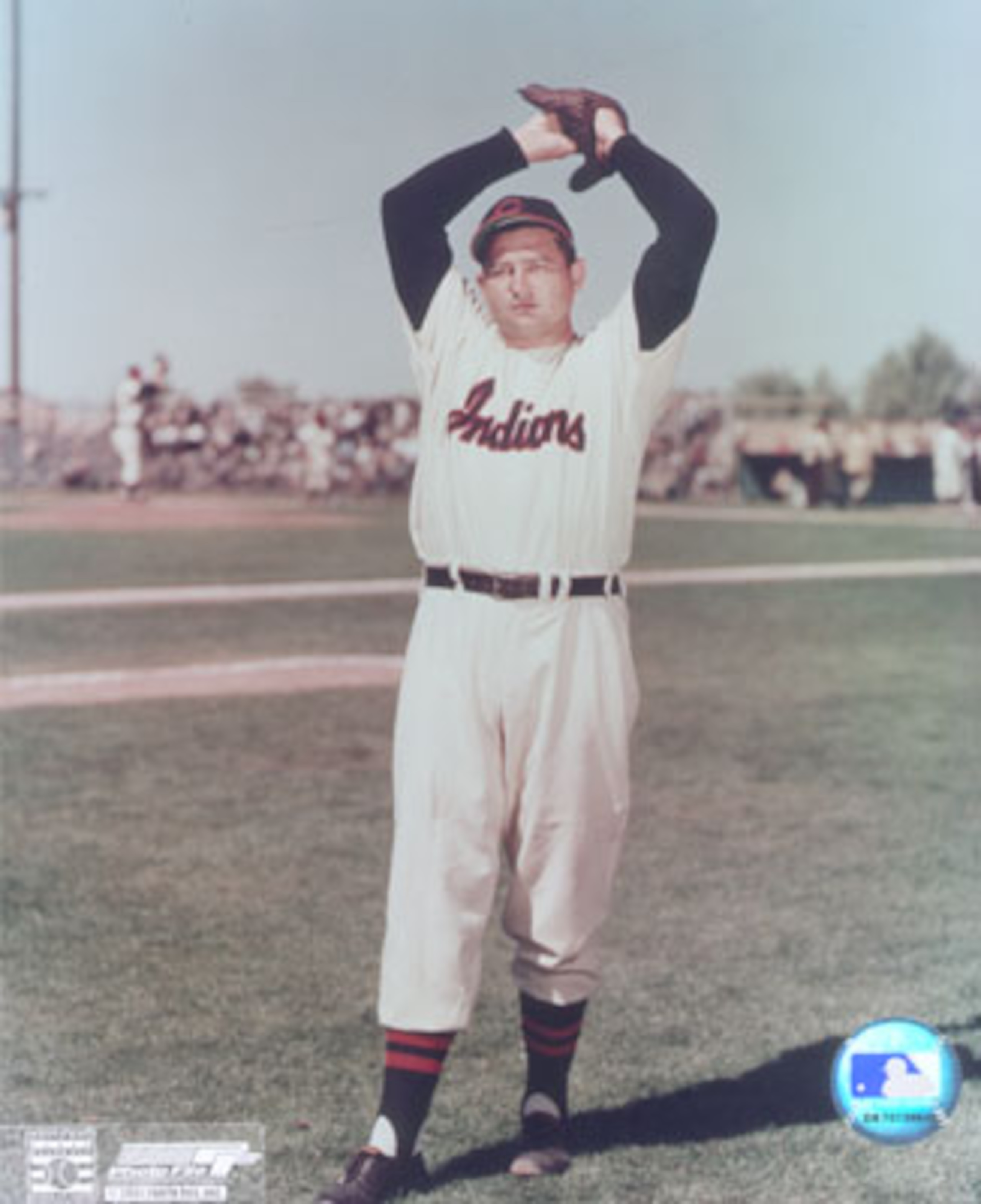 Early Wynn with the Indians.