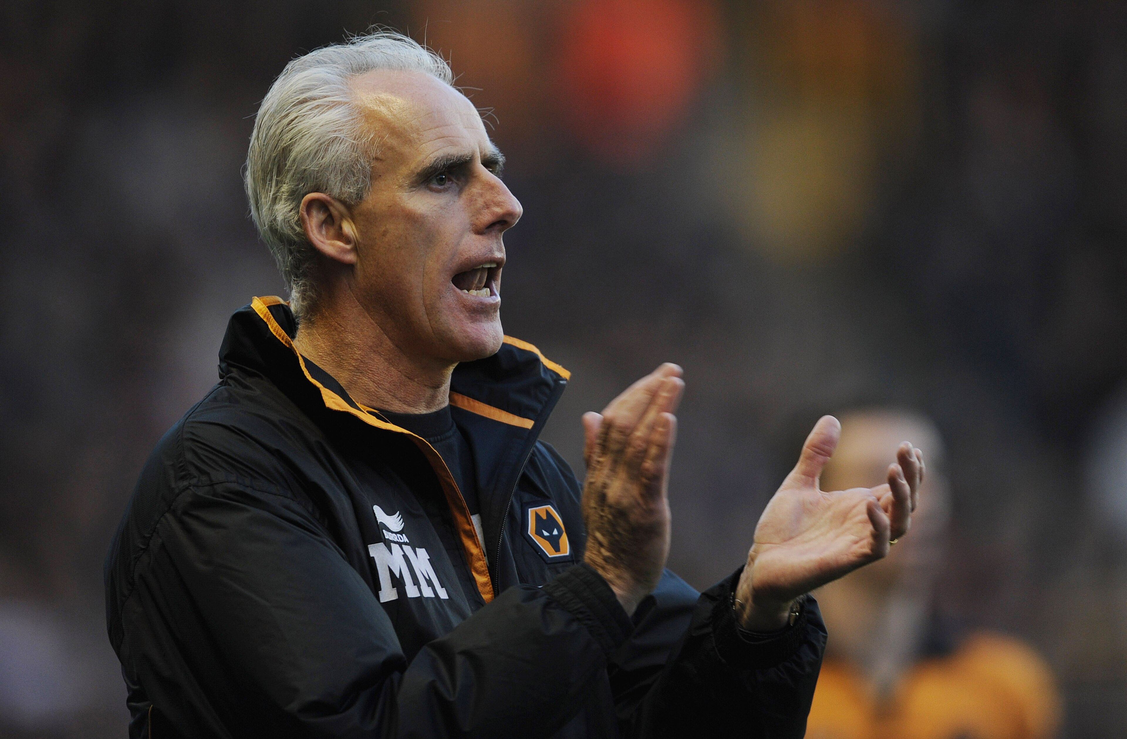 WOLVERHAMPTON, ENGLAND - NOVEMBER 13: Wolves manager Mick McCarthy reacts during the Barclays Premier League match between Wolverhampton Wanderers and Bolton Wanderers at Molineux on November 13, 2010 in Wolverhampton, England. (Photo by Michael Regan/G WOLVERHAMPTON, ENGLAND - NOVEMBER 13: Wolves manager Mick McCarthy reacts during the Barclays Premier League match between Wolverhampton Wanderers and Bolton Wanderers at Molineux on November 13, 2010 in Wolverhampton, England. (Photo by Michael Regan/G