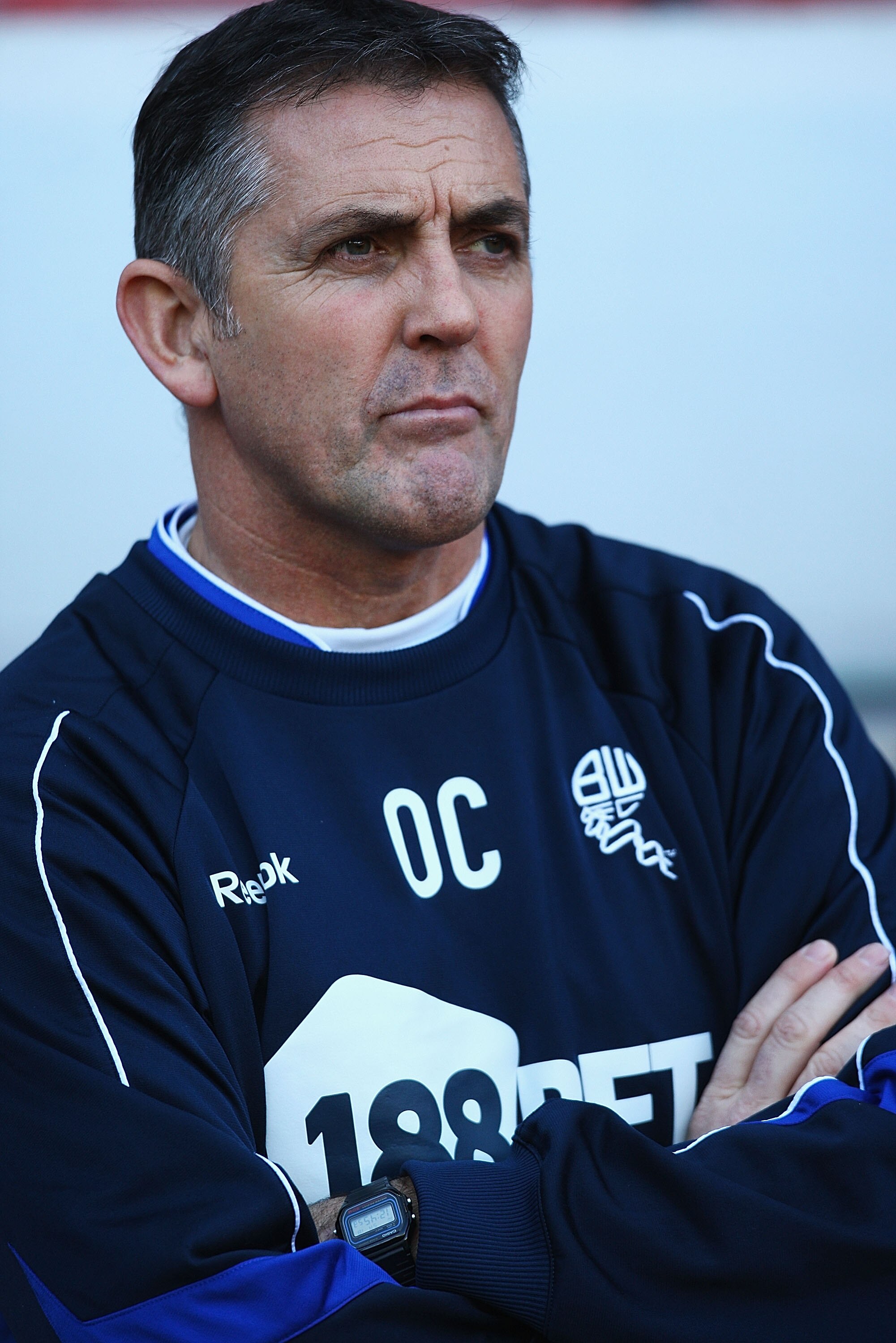 SUNDERLAND, ENGLAND - DECEMBER 18:  Owen Coyle, manager of Bolton Wanderers looks on during the Barclays Premier League match between Sunderland and Bolton Wanderers at Stadium of Light on December 18, 2010 in Sunderland, England.  (Photo by Matthew Lewis