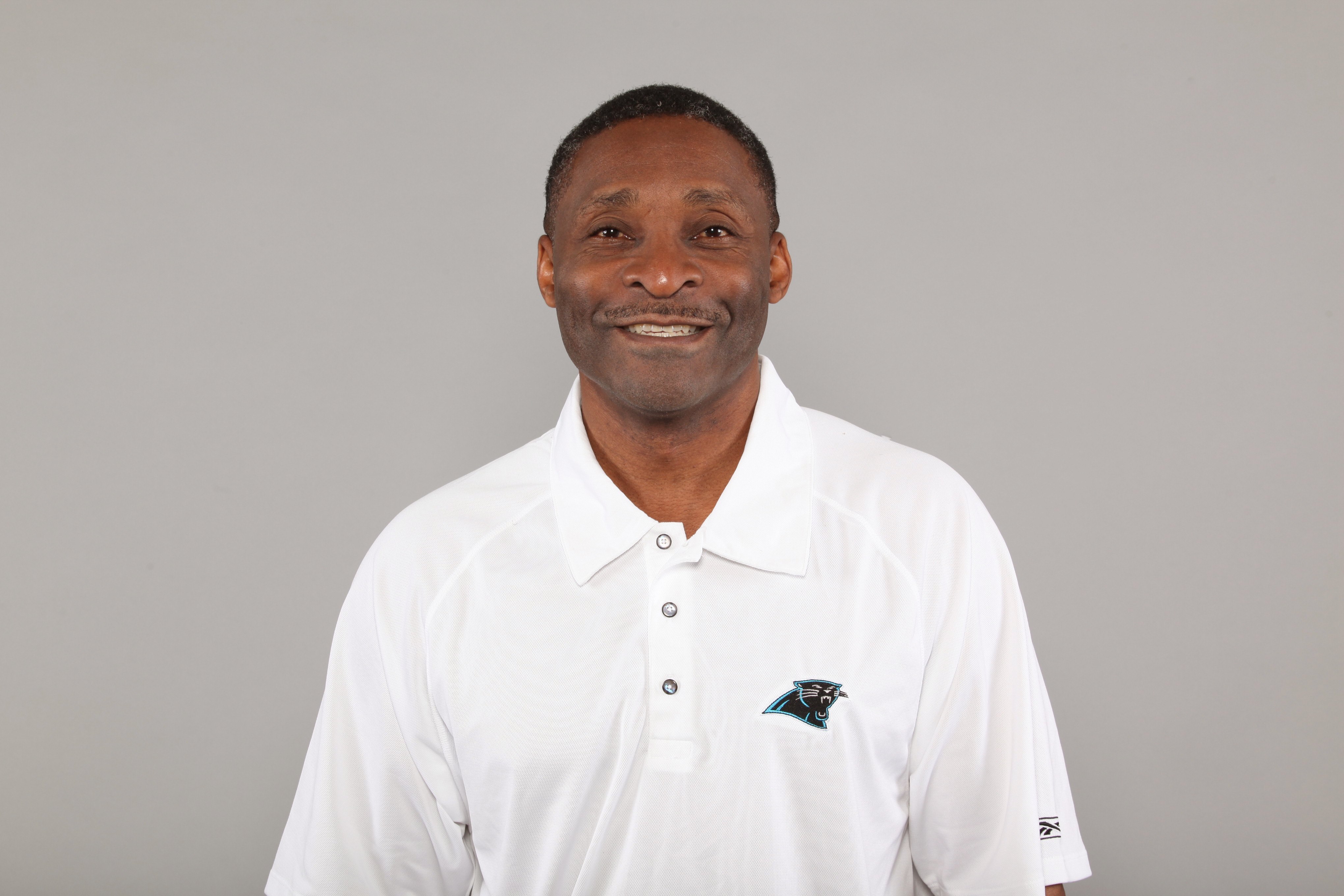 CHARLOTTE, NC - 2009:  Ron Meeks of the Carolina Panthers poses for his 2009 NFL headshot at photo day in Charlotte, North Carolina. (Photo by NFL Photos)