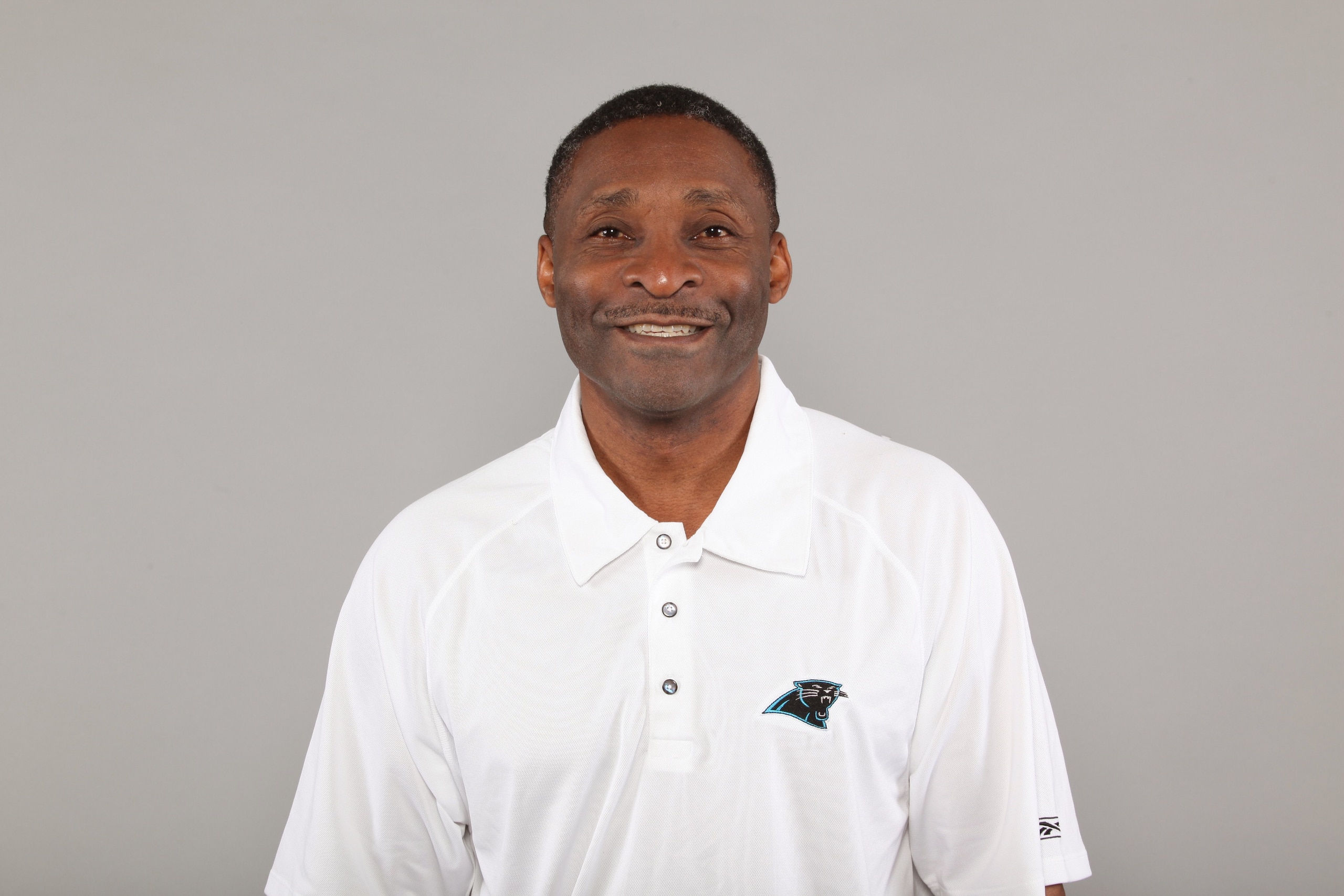 CHARLOTTE, NC - 2009:  Ron Meeks of the Carolina Panthers poses for his 2009 NFL headshot at photo day in Charlotte, North Carolina. (Photo by NFL Photos)