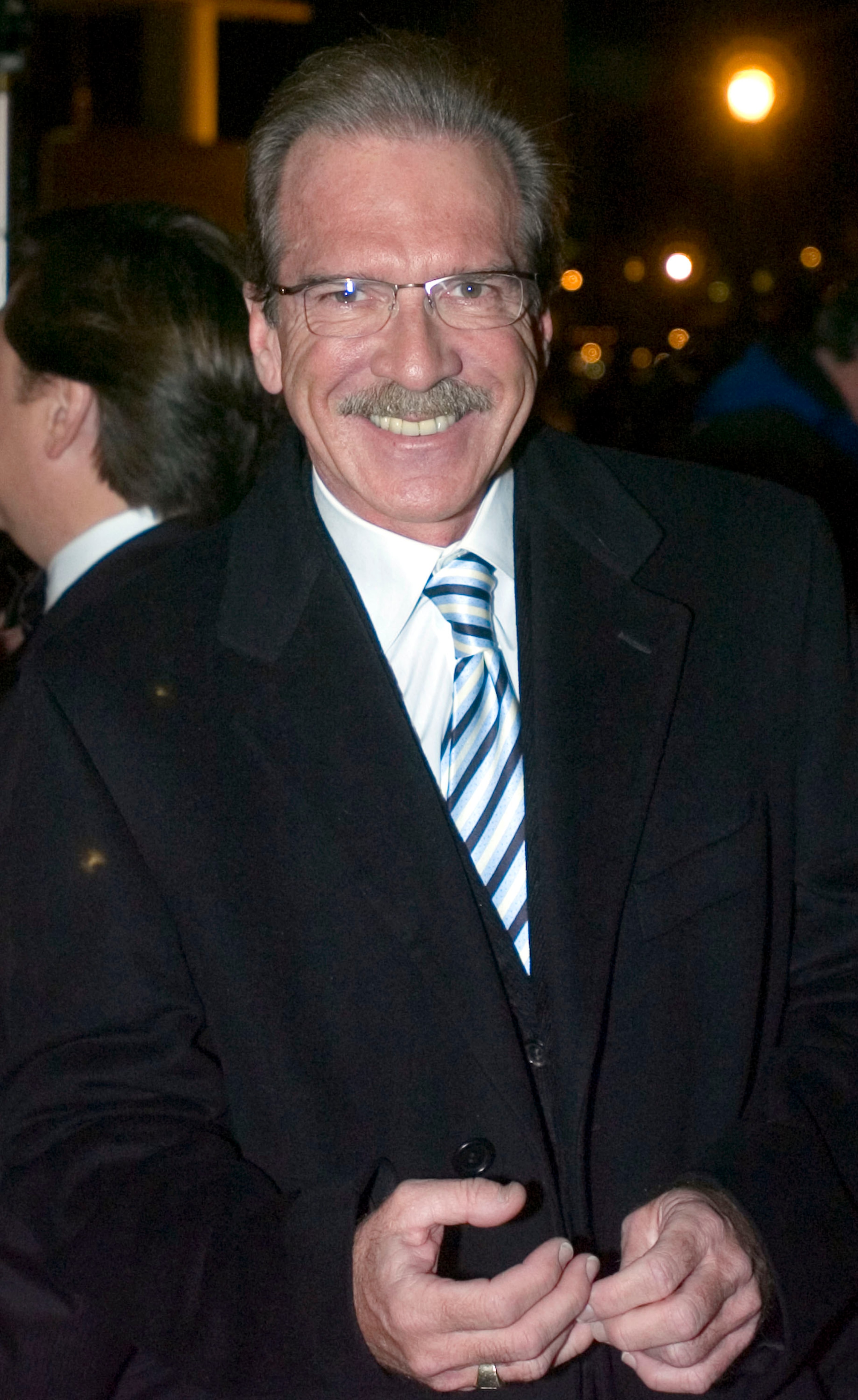 LOUISVILLE, KY - NOVEMBER 19:  Television personality Pat O'Brien, arrives at the Grand Opening Gala of the Muhammad Ali Center, on the red carpet of the Kentucky Center for the Arts (next door to the Ali Center) November 19, 2005 in Louisville, Kentucky.