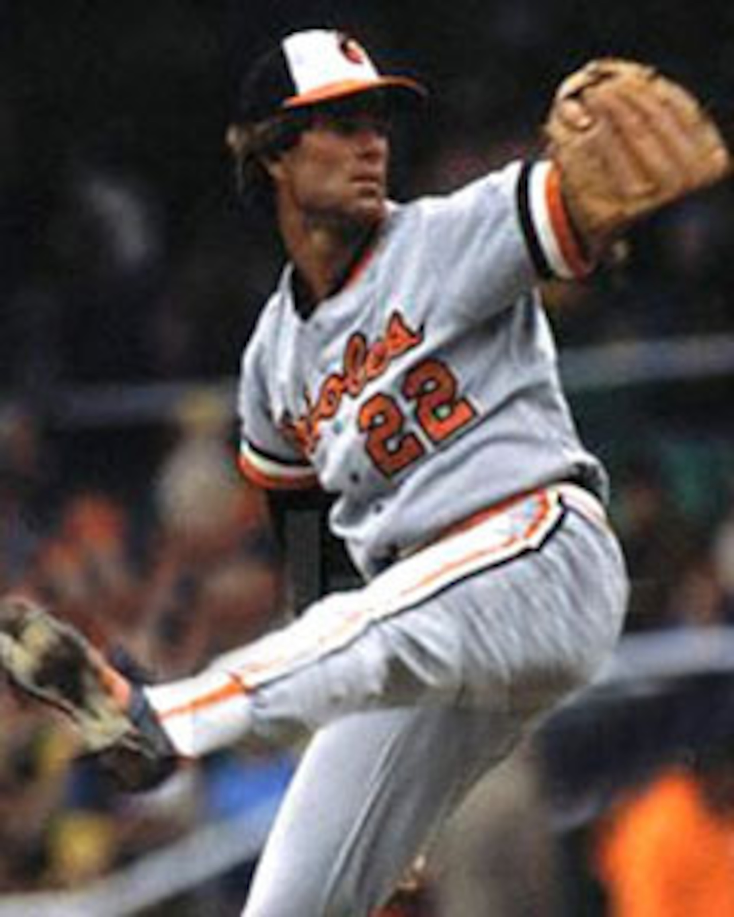 Jim Palmer with the O's.