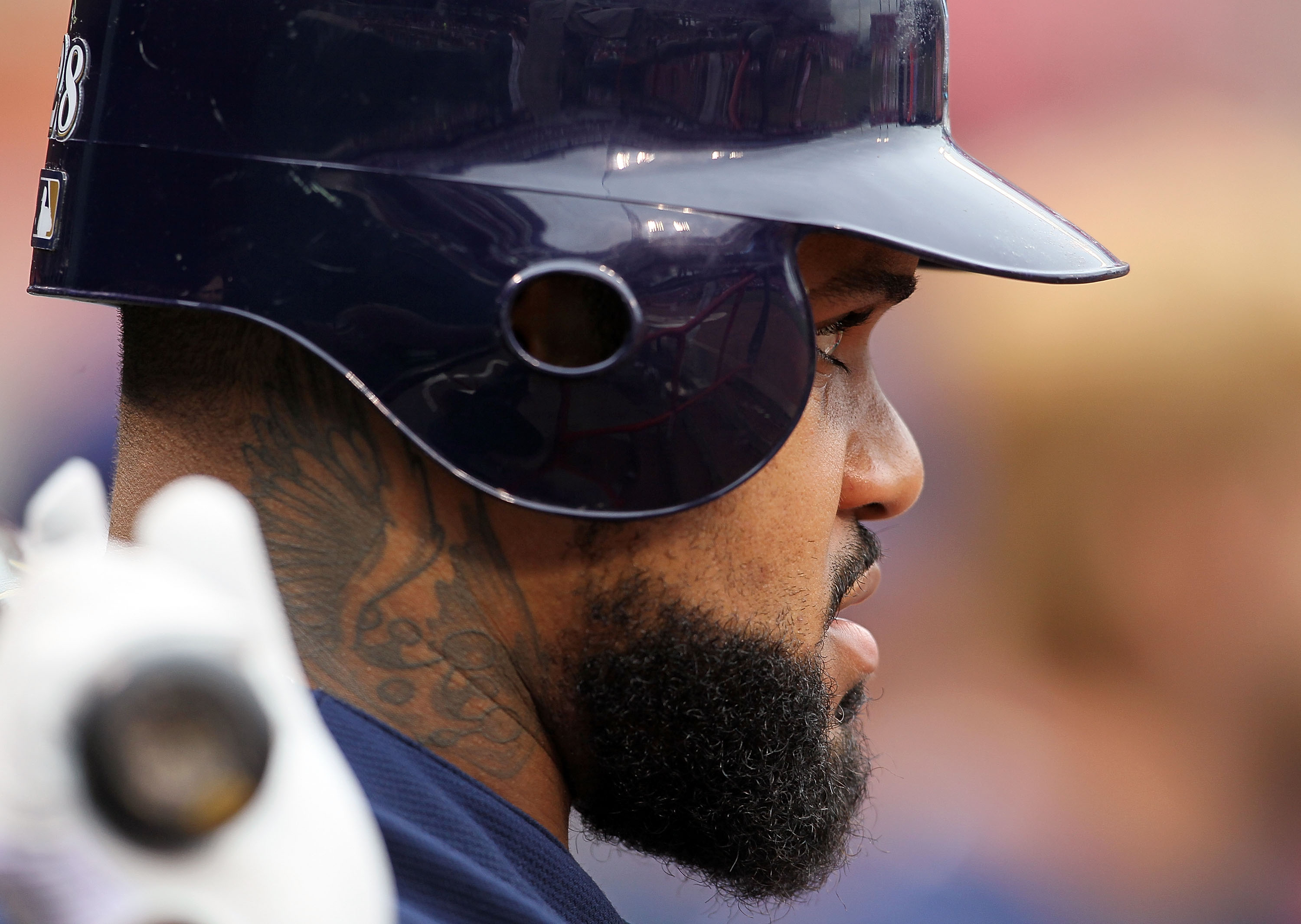 CINCINNATI - MAY 18:  Prince Fielder #28 of the Milwaukee Brewers is pictured during the game against the Cincinnati Reds at Great American Ball Park on May 18, 2010 in Cincinnati, Ohio.  (Photo by Andy Lyons/Getty Images)