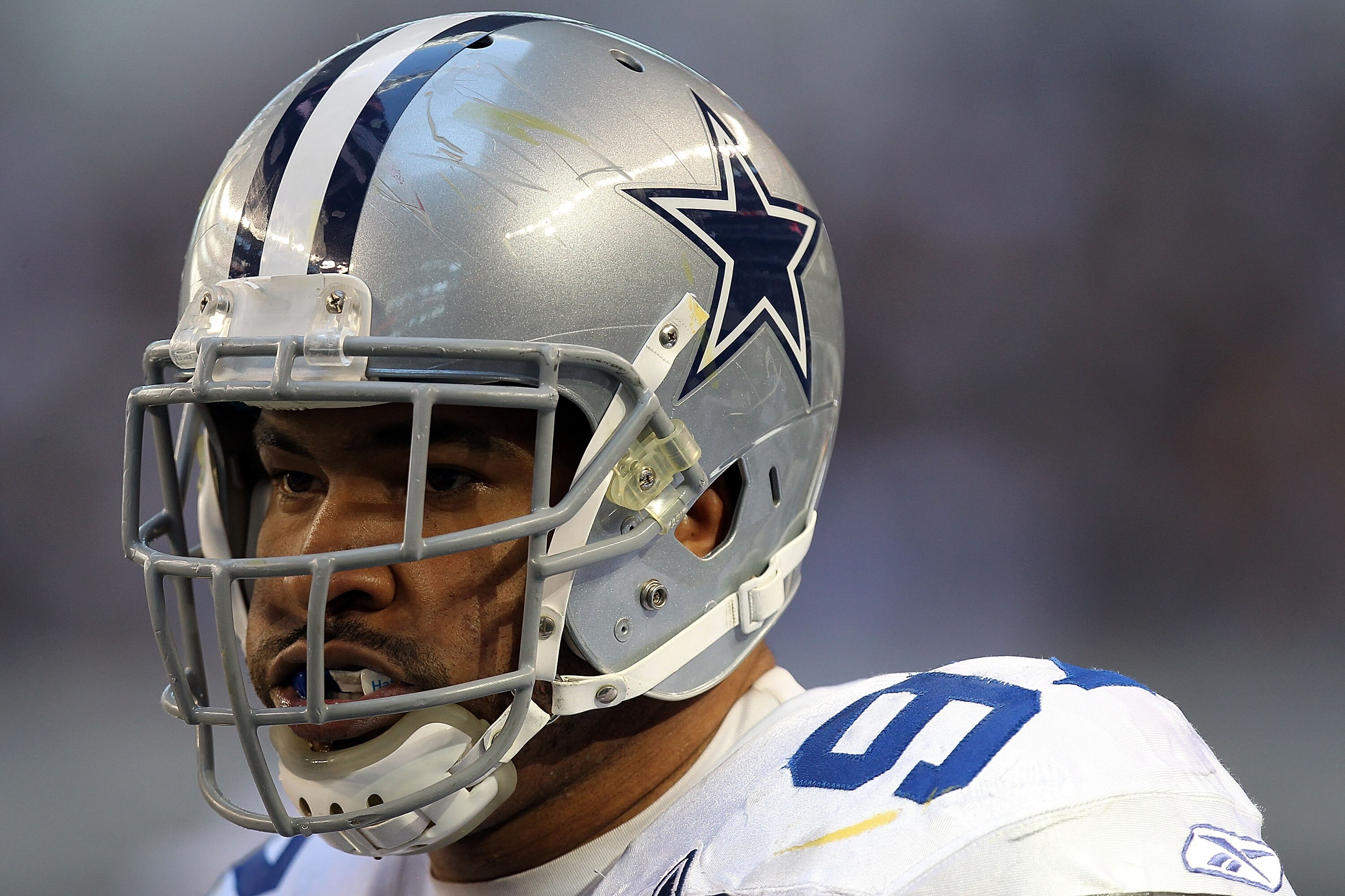 ARLINGTON, TX - DECEMBER 19:  Jason Hatcher #97 of the Dallas Cowboys at Cowboys Stadium on December 19, 2010 in Arlington, Texas.  (Photo by Ronald Martinez/Getty Images)