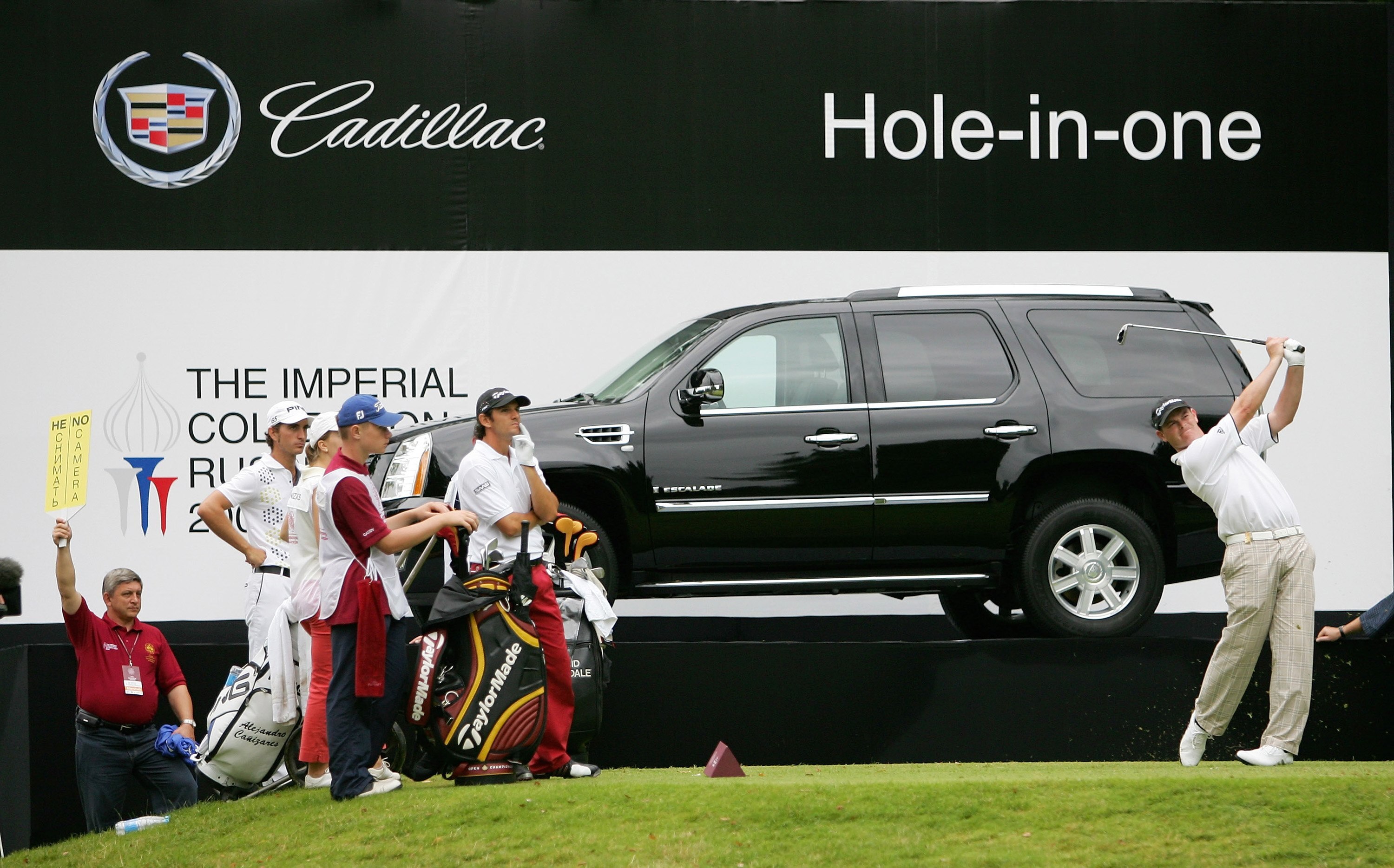 MOSCOW - AUGUST 20:  David Drysdale of Scotland during Round 4 of the 2006 Cadillac Russian Open at the Moscow Country Club August 20, 2006 in Moscow, Russia.  (Photo by Ian Walton/Getty Images)
