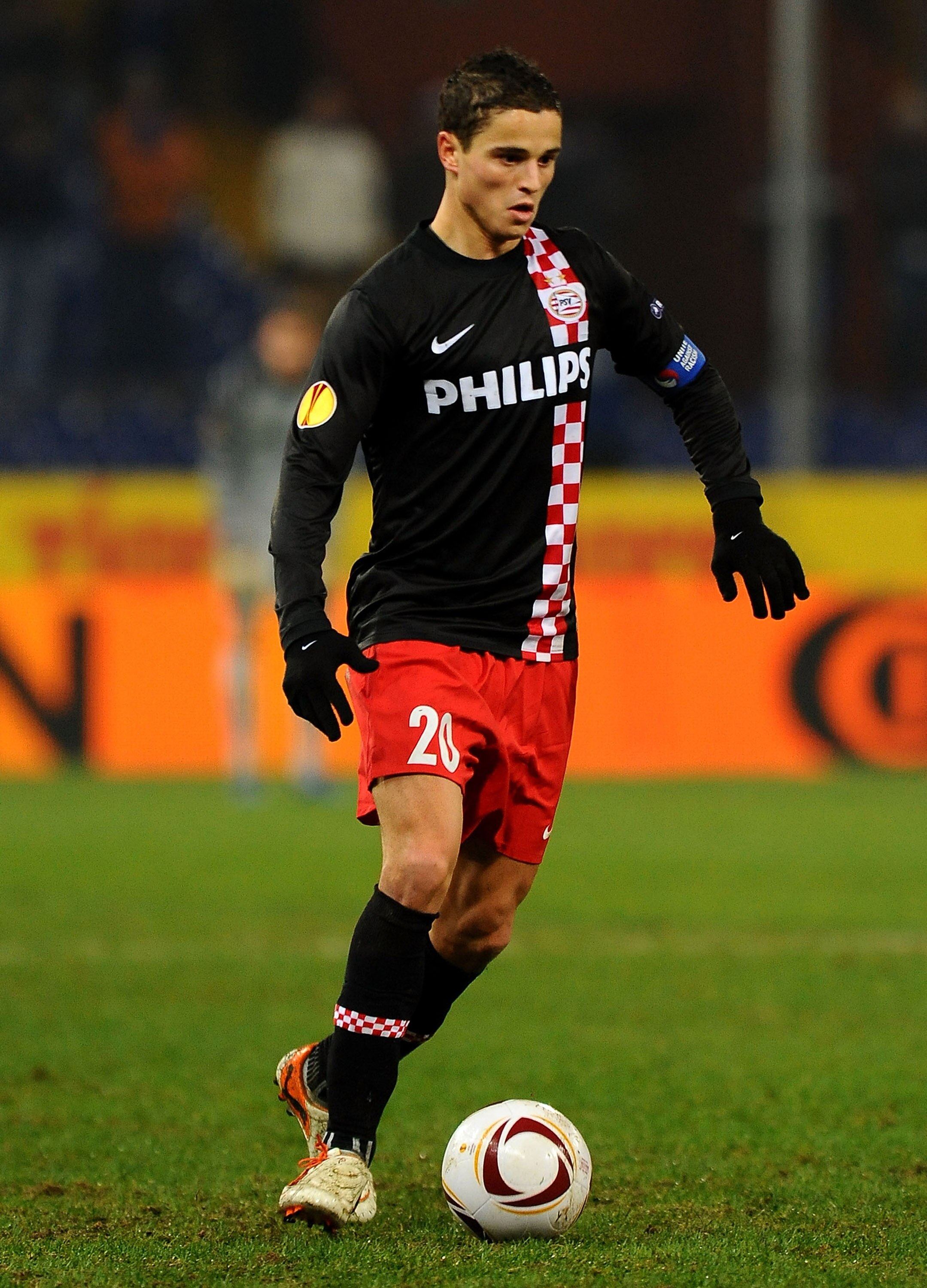 GENOA, ITALY - DECEMBER 01: Ibrahim Afellay of PSV Eindhoven in action during the UEFA Europa League Group I match between Sampdoria and PSV Eindhoven at Stadio Luigi Ferraris on December 1, 2010 in Genoa, Italy. (Photo by Massimo Cebrelli/Getty Images)