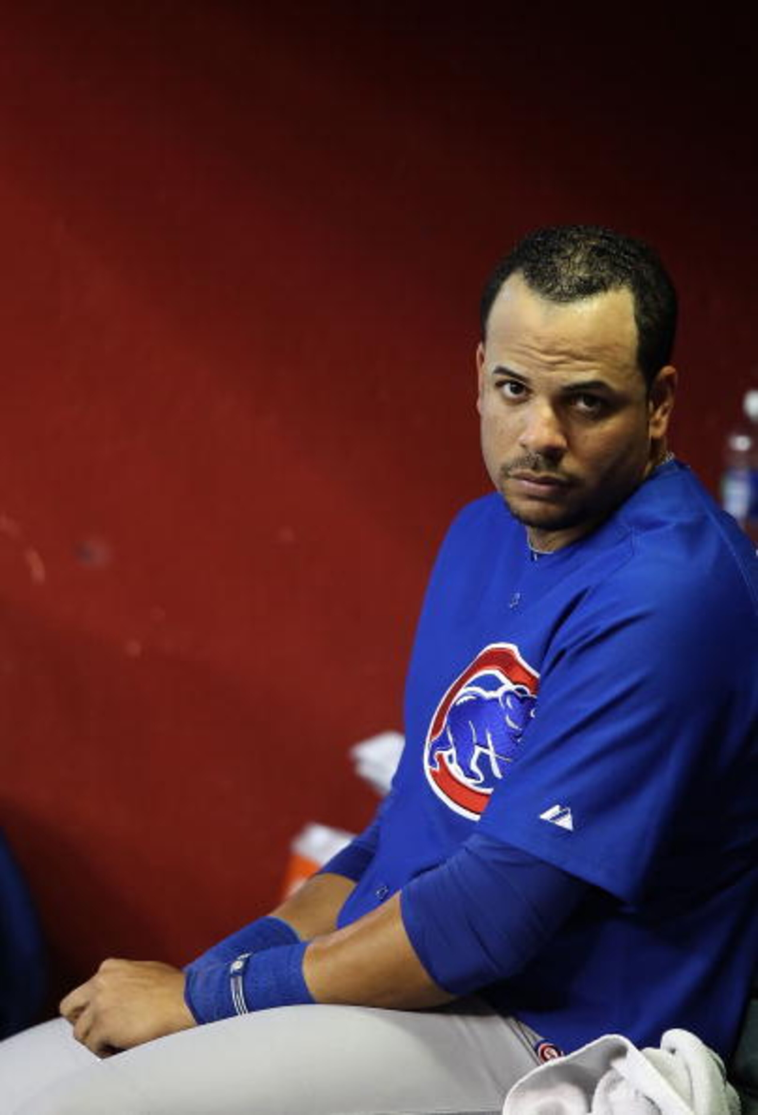 PHOENIX - JULY 05:  Aramis Ramirez #16 of the Chicago Cubs sits in the dugout during the Major League Baseball game against the Arizona Diamondbacks at Chase Field on July 5, 2010 in Phoenix, Arizona.  (Photo by Christian Petersen/Getty Images)