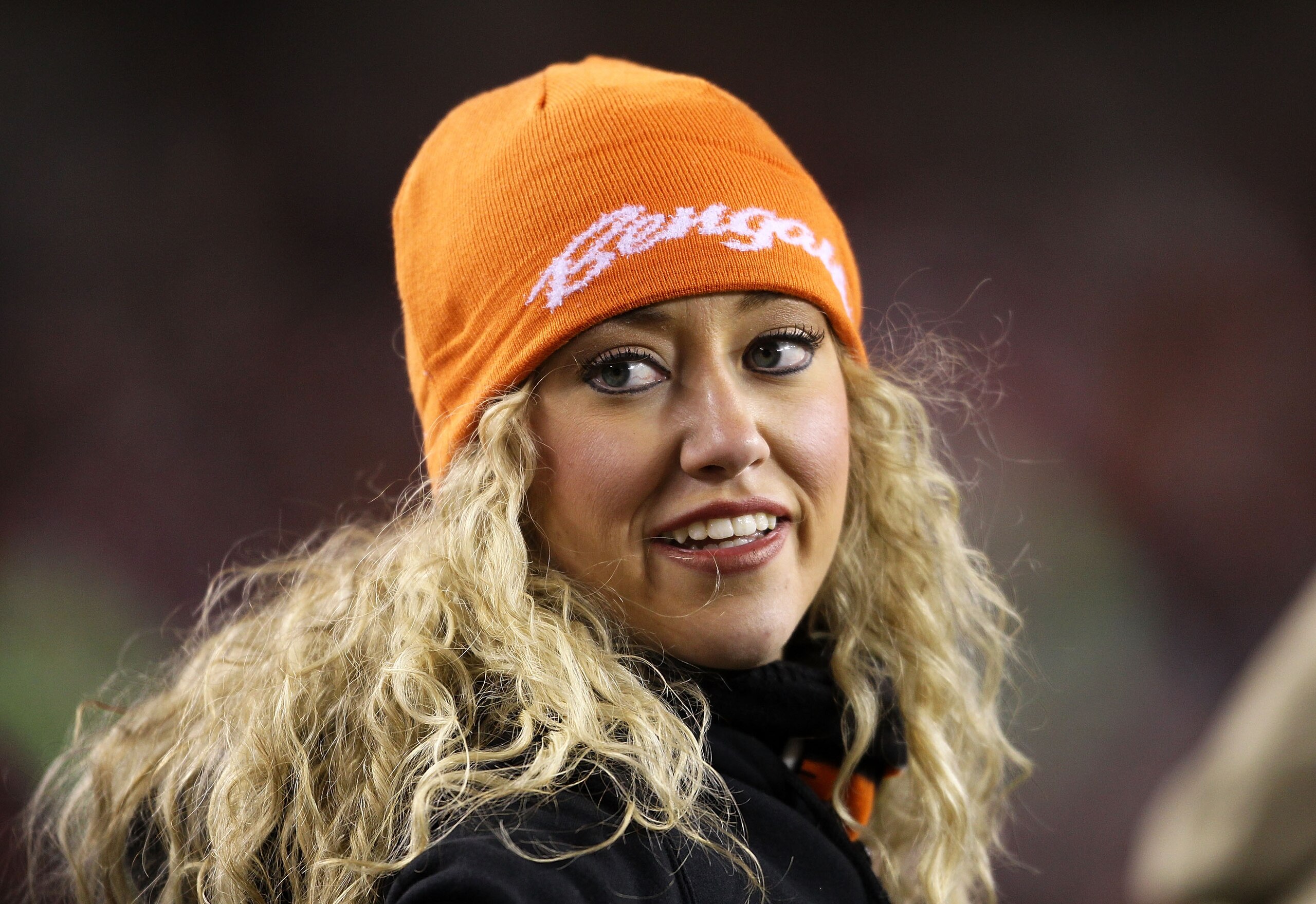 CINCINNATI - DECEMBER 26:  A Cincinnati Bengals cheerleader performs during the NFL game against the San Diego Chargers at Paul Brown Stadium on December 26, 2010 in Cincinnati, Ohio. The Bengals 34-20.  (Photo by Andy Lyons/Getty Images)